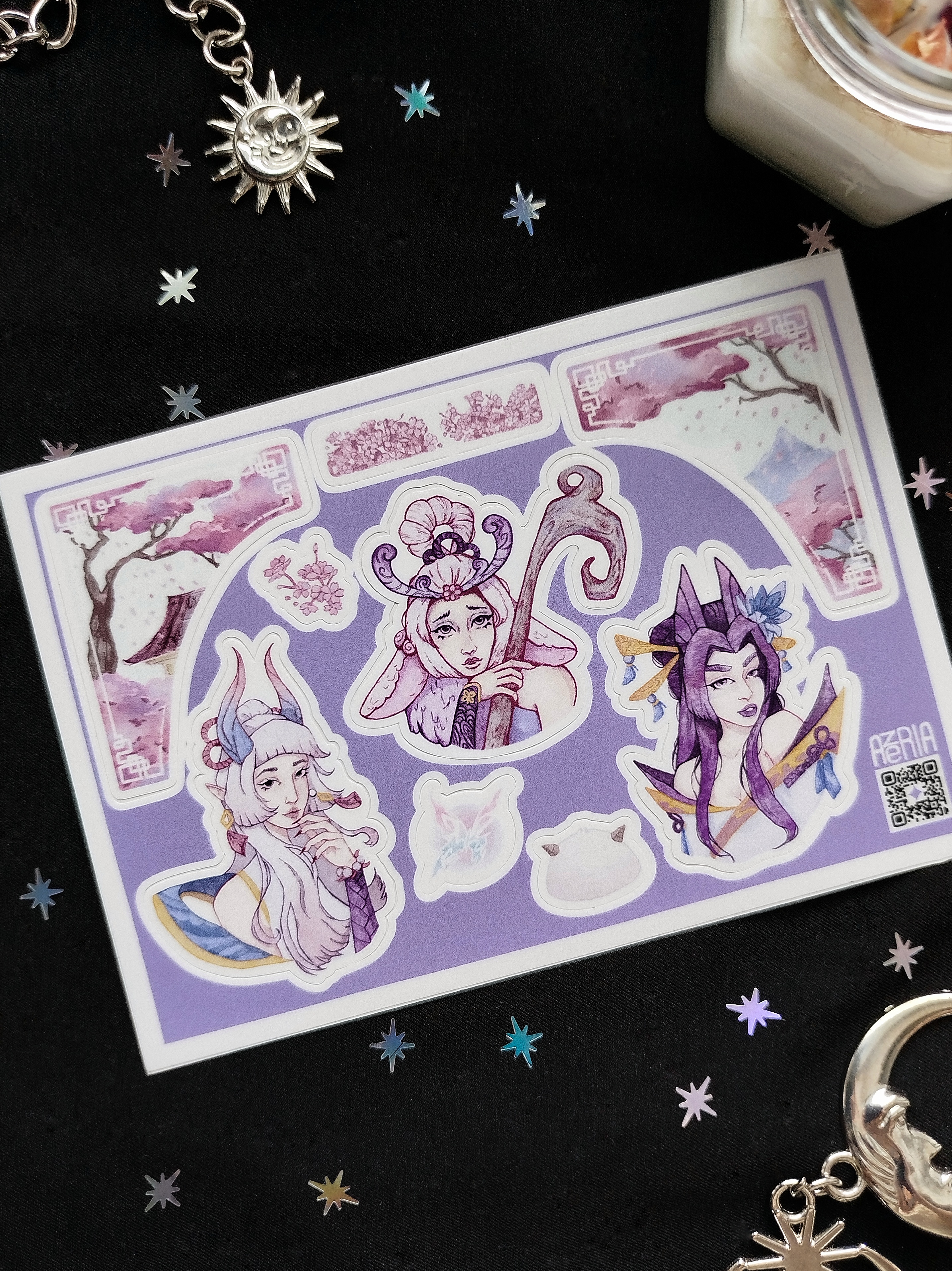 Стикерпак "Духи цветения"