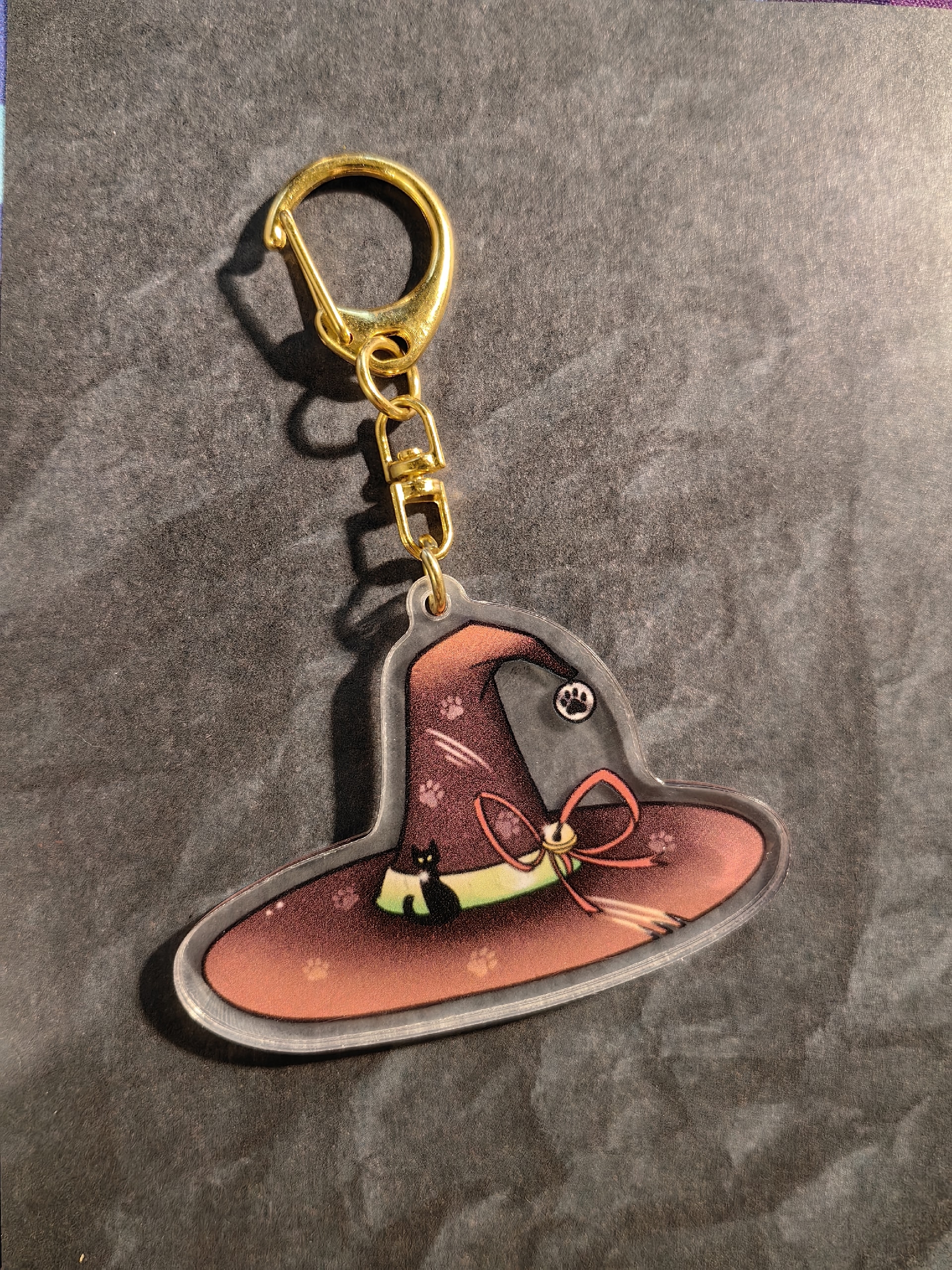 Брелок Шляпа: Котик