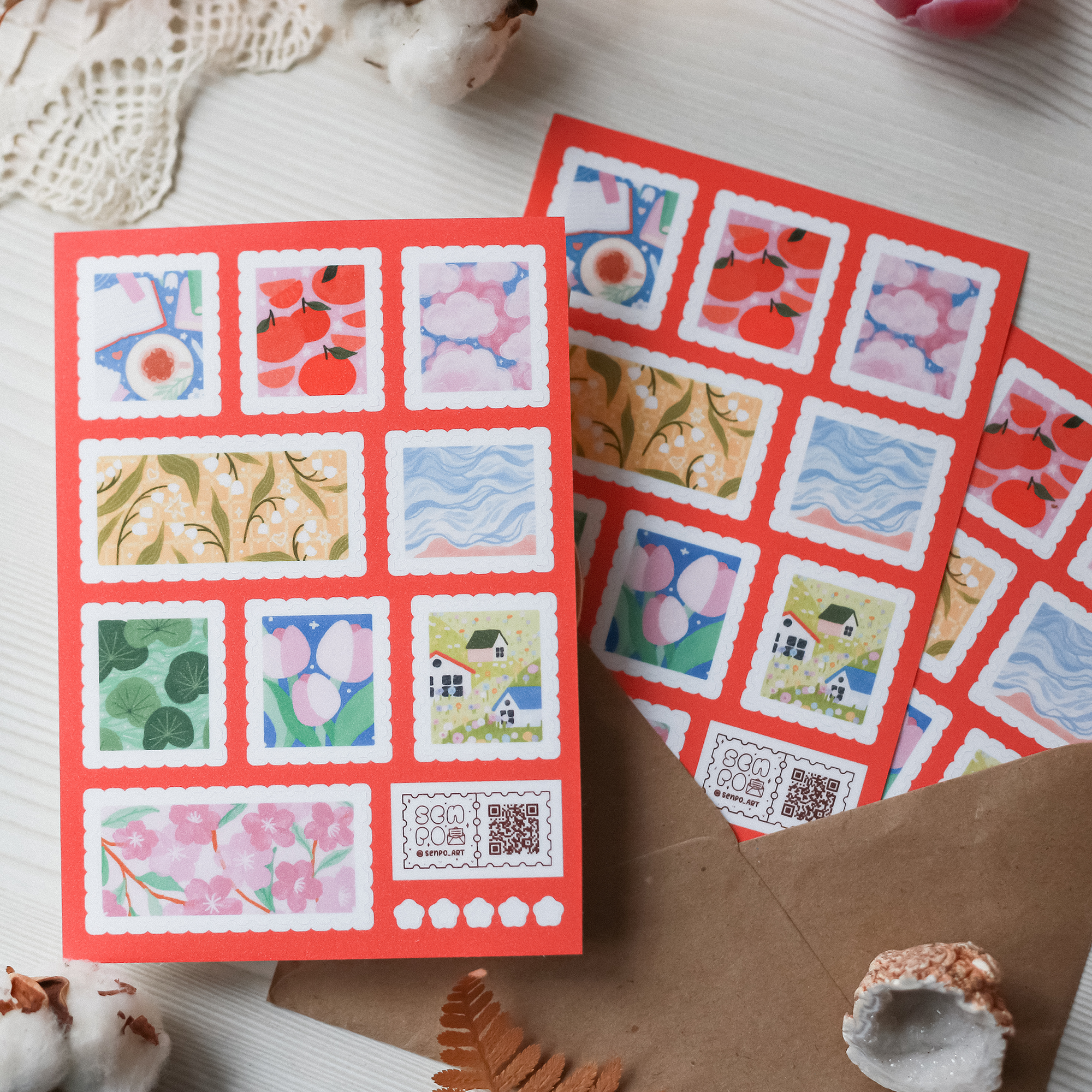 Наклейки Марки