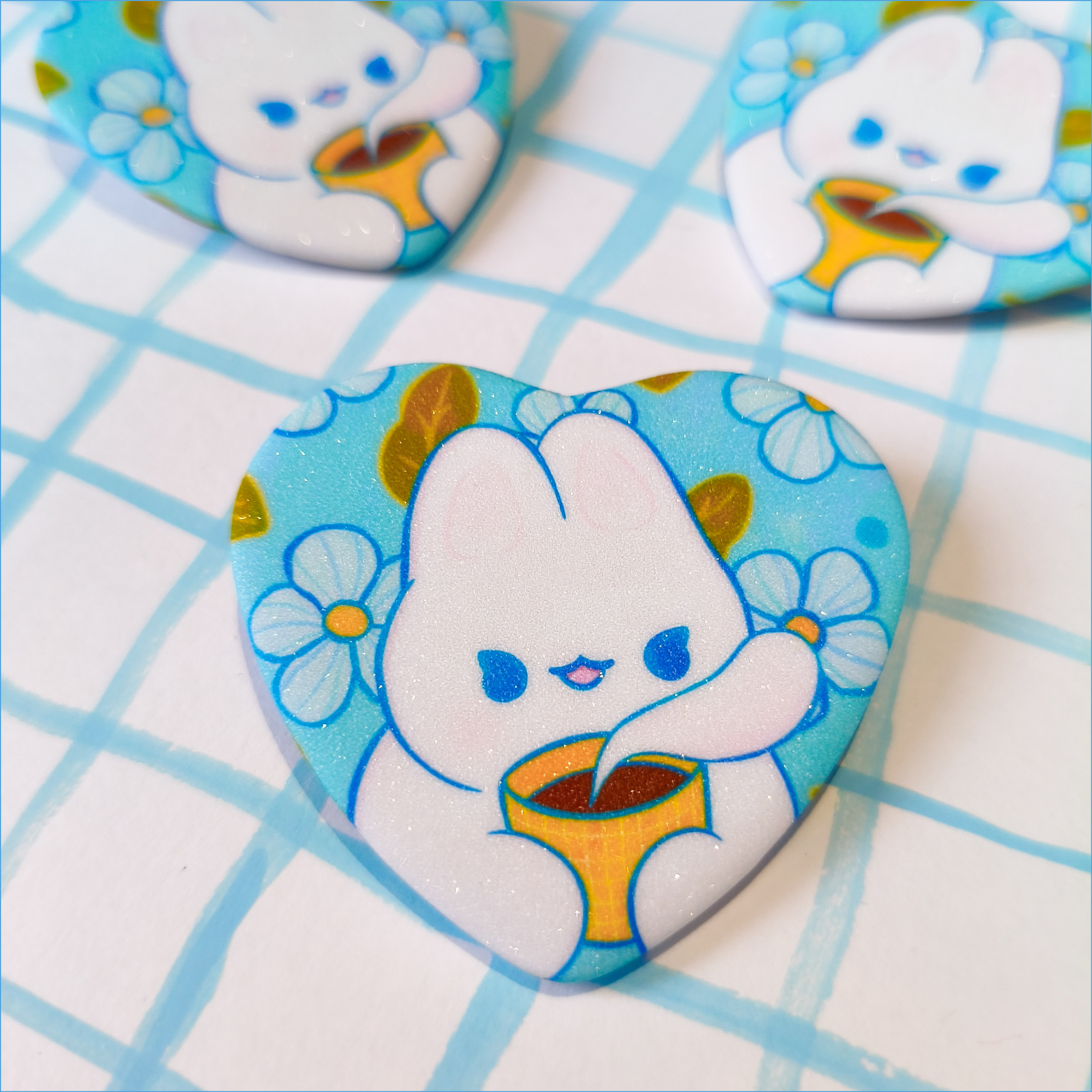 Значок-сердце Кроль