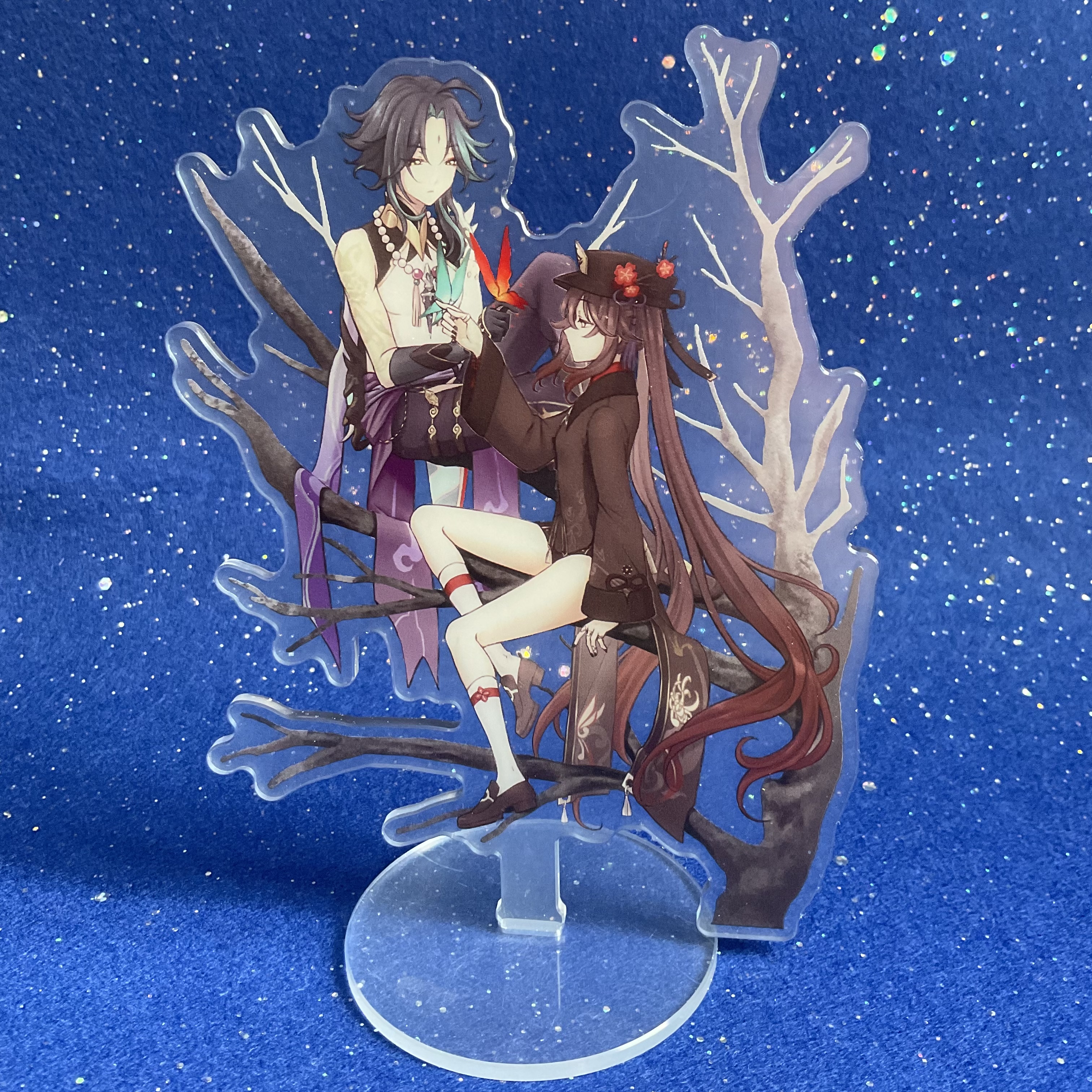 Стенд акриловый Сяо и Ху Тао