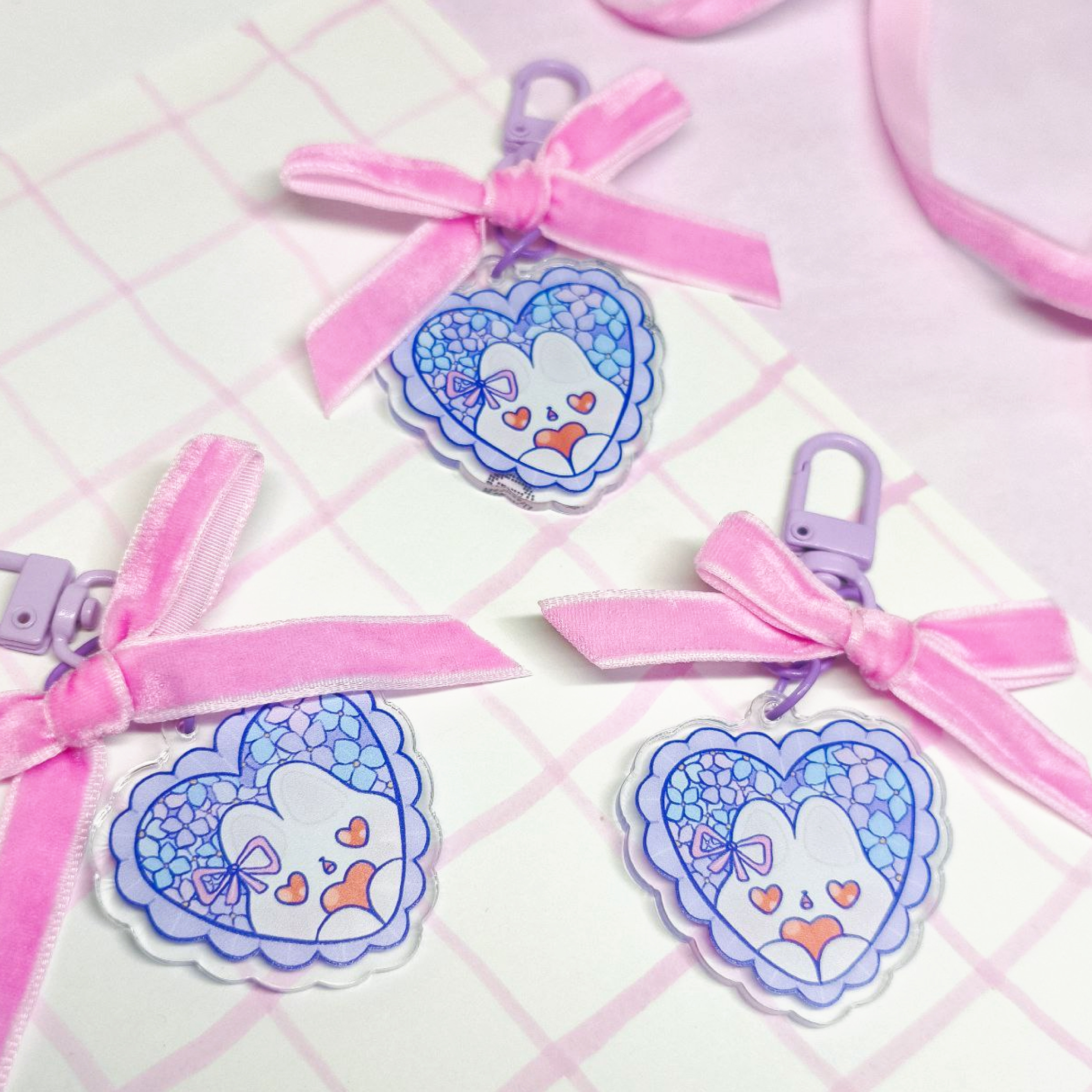 Брелок Кроль с сердцем