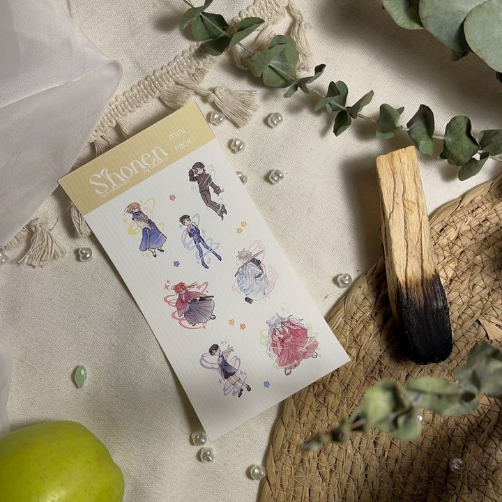 стикеры 15х7 аниме мгг