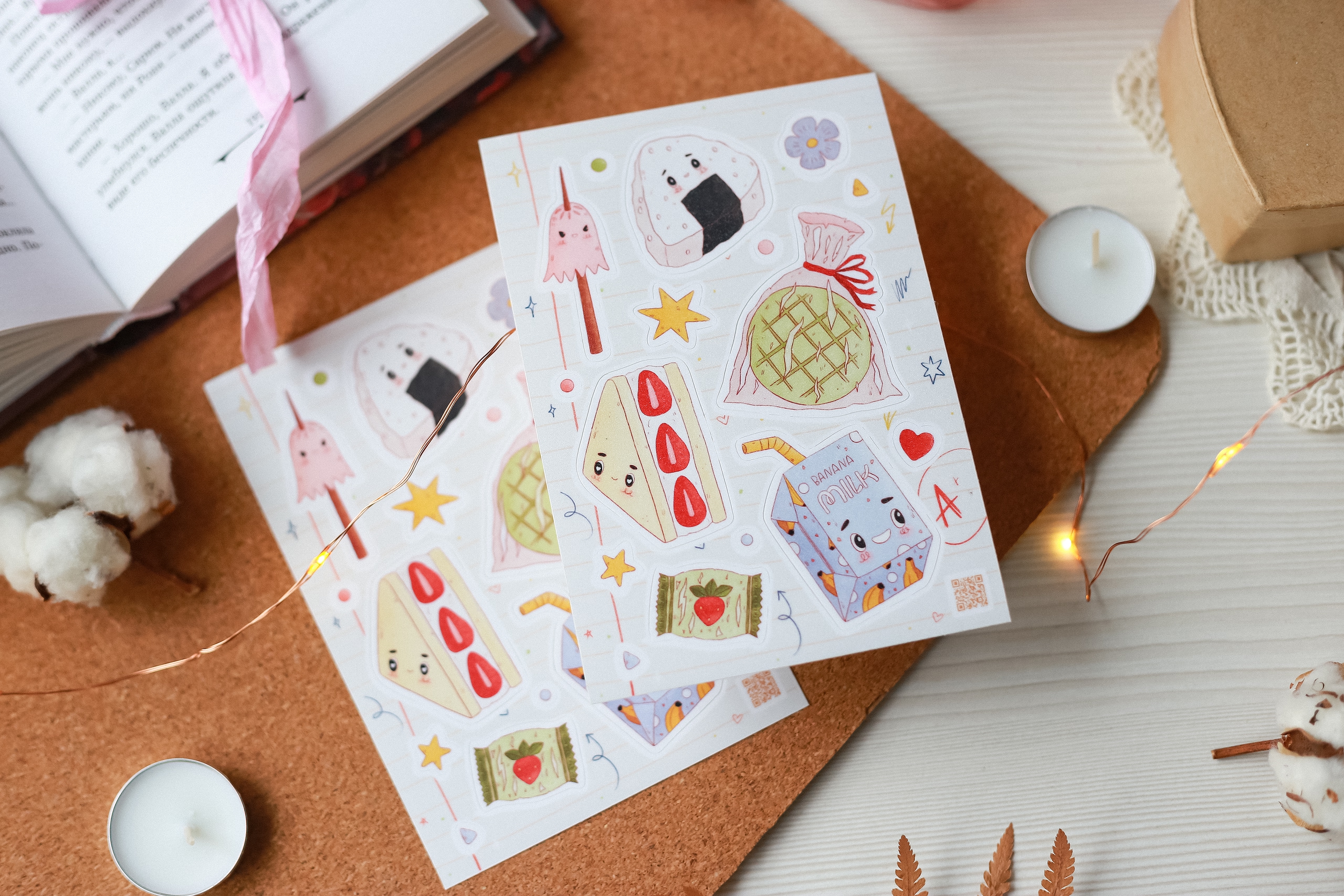 Наклейки Ланч