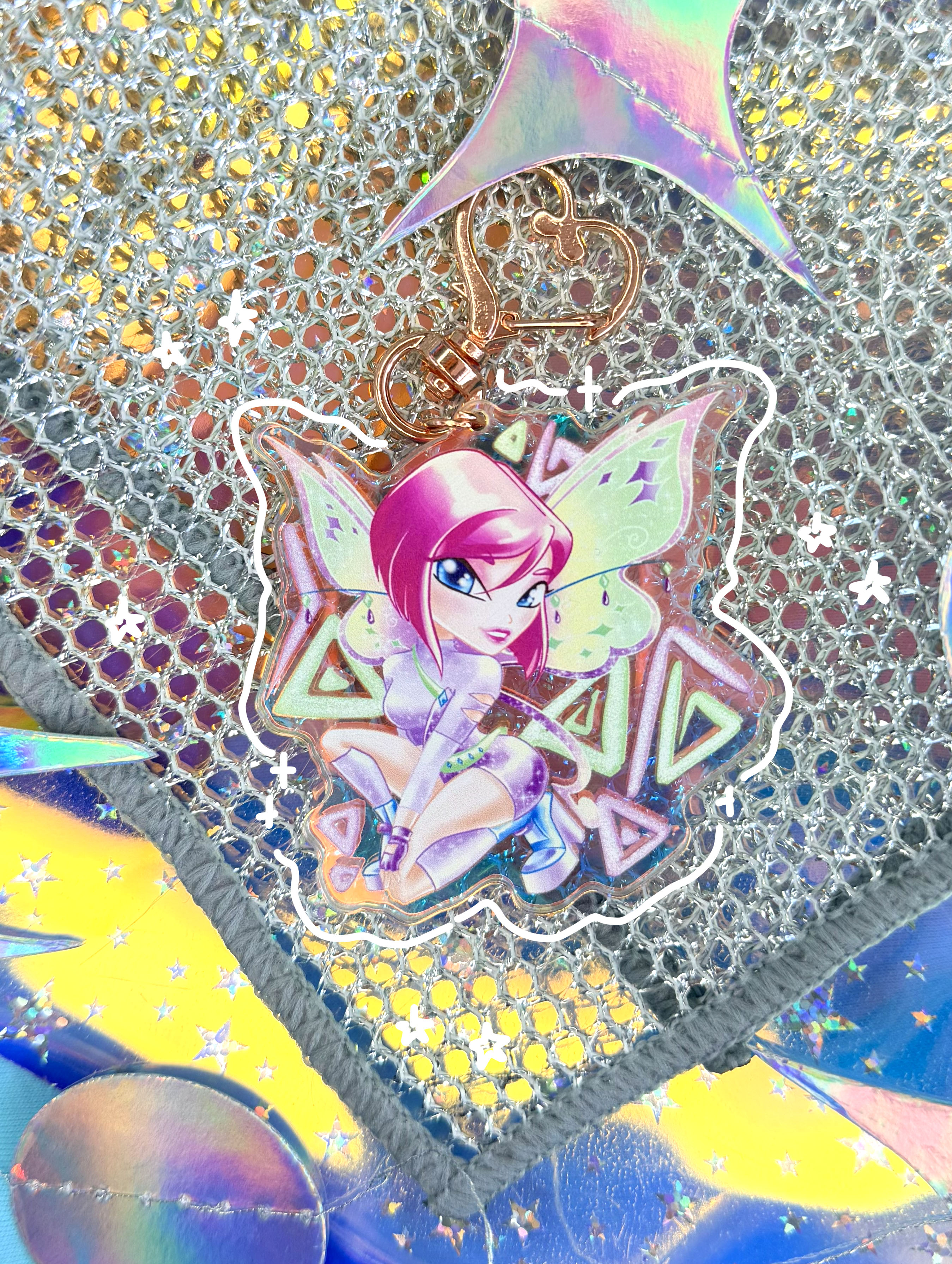 Брелок жемчуг, Текна, Винкс-Беливикс, 6см