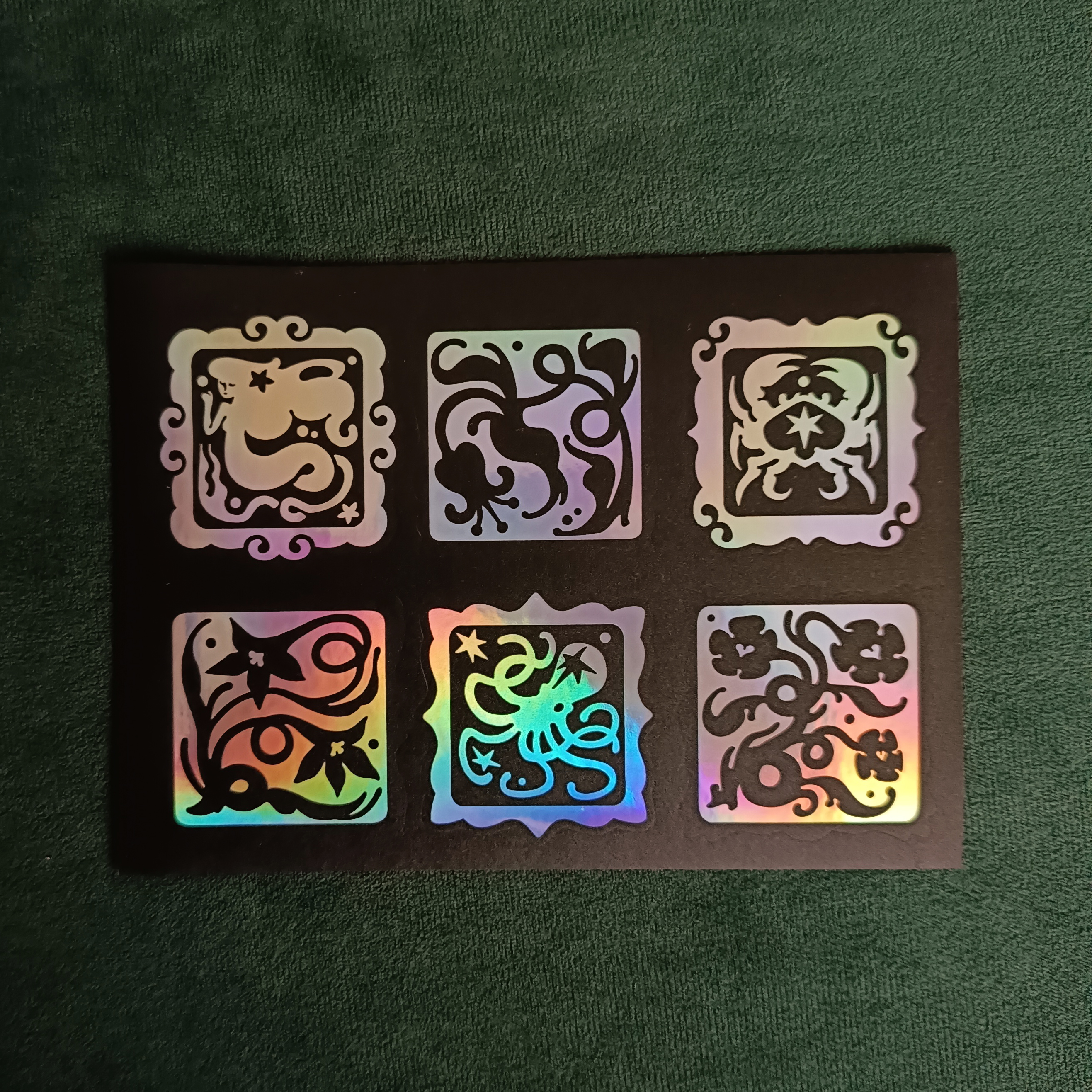 Стикерпак "Морские существа"