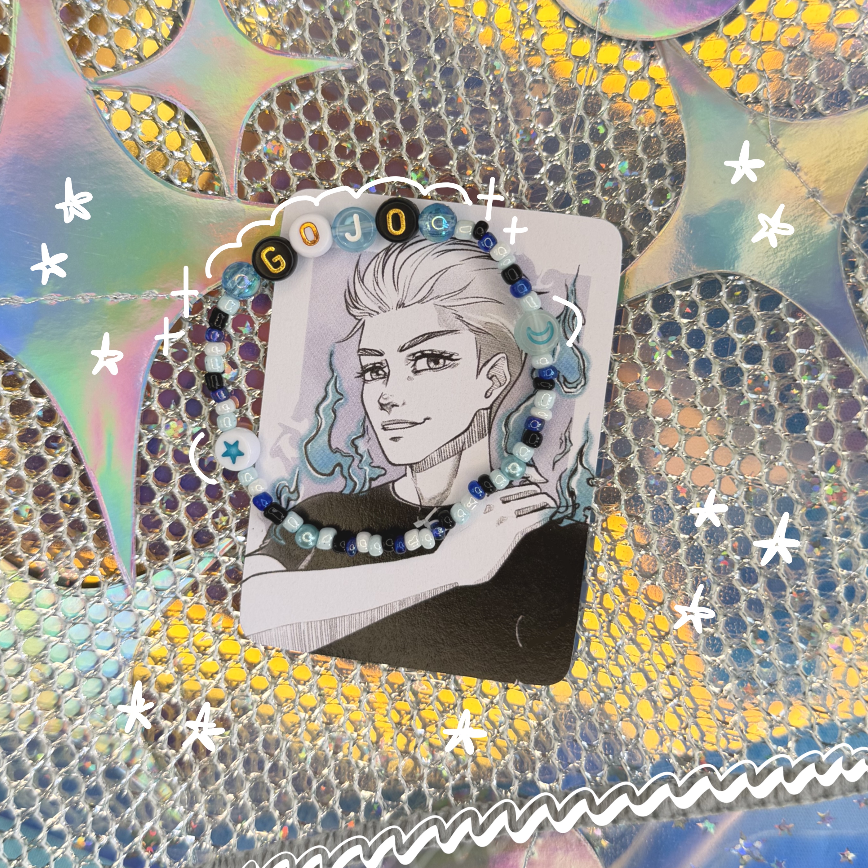 Браслет на резин., Годжо, Магич. битва