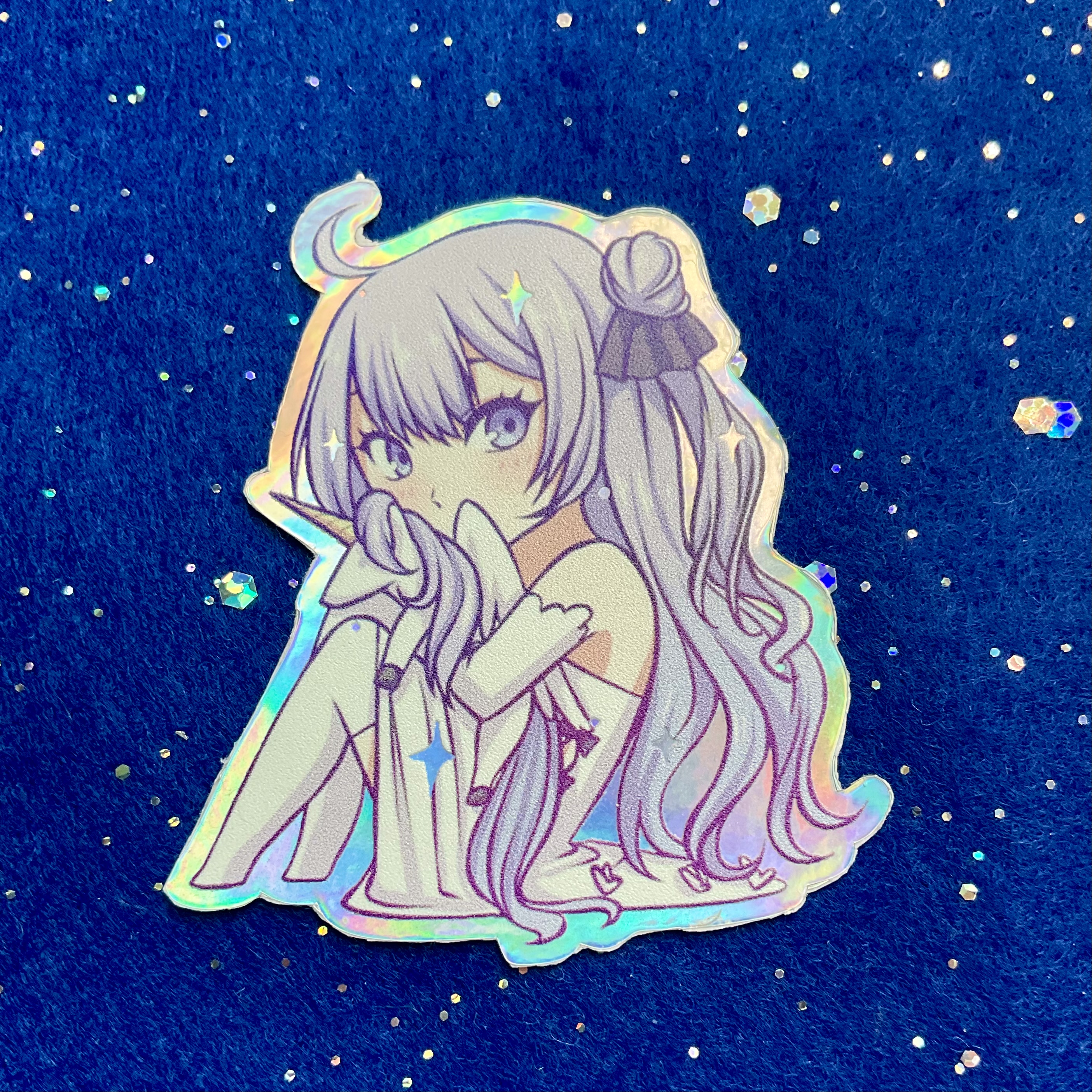 Стикер голо Azur Lane Юникорн