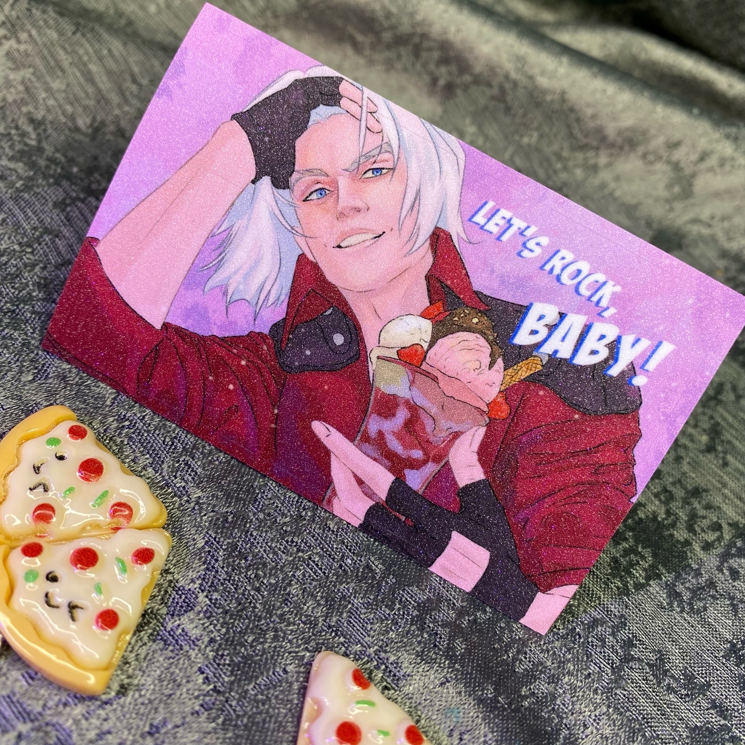 Наклейка на карту Данте ДМС / DMC