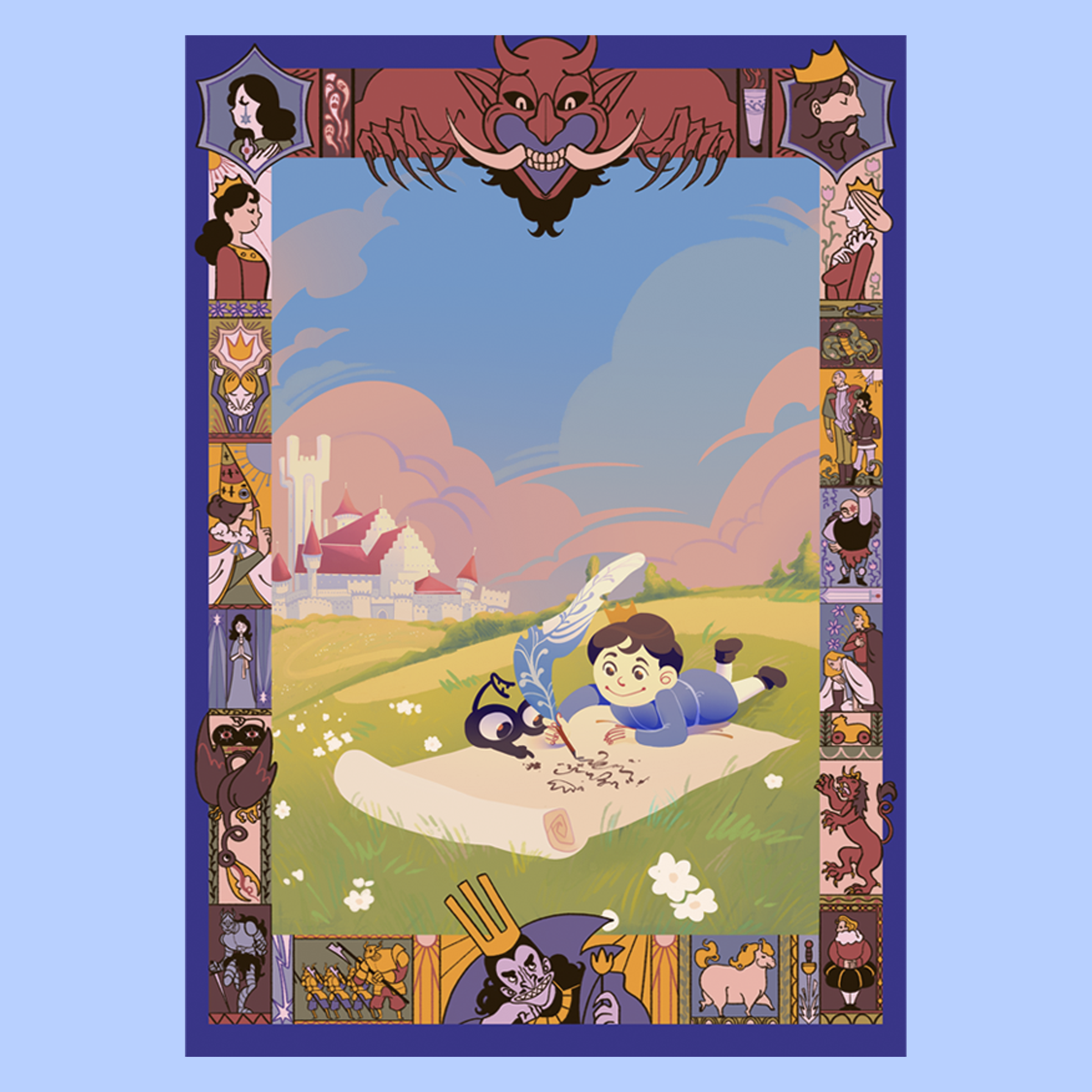 Открытка "Рейтинг Короля"