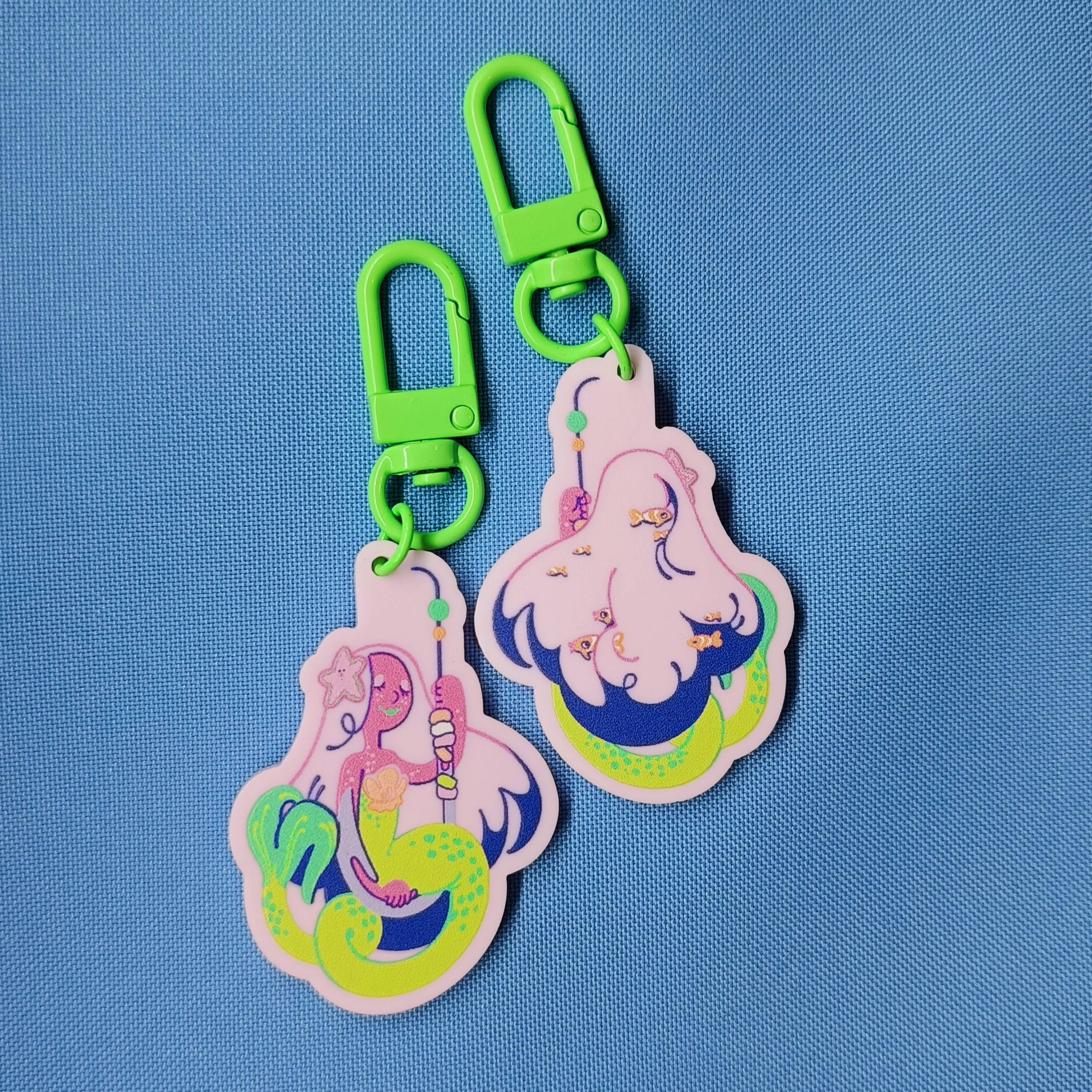 Брелок 6см "Русалка"