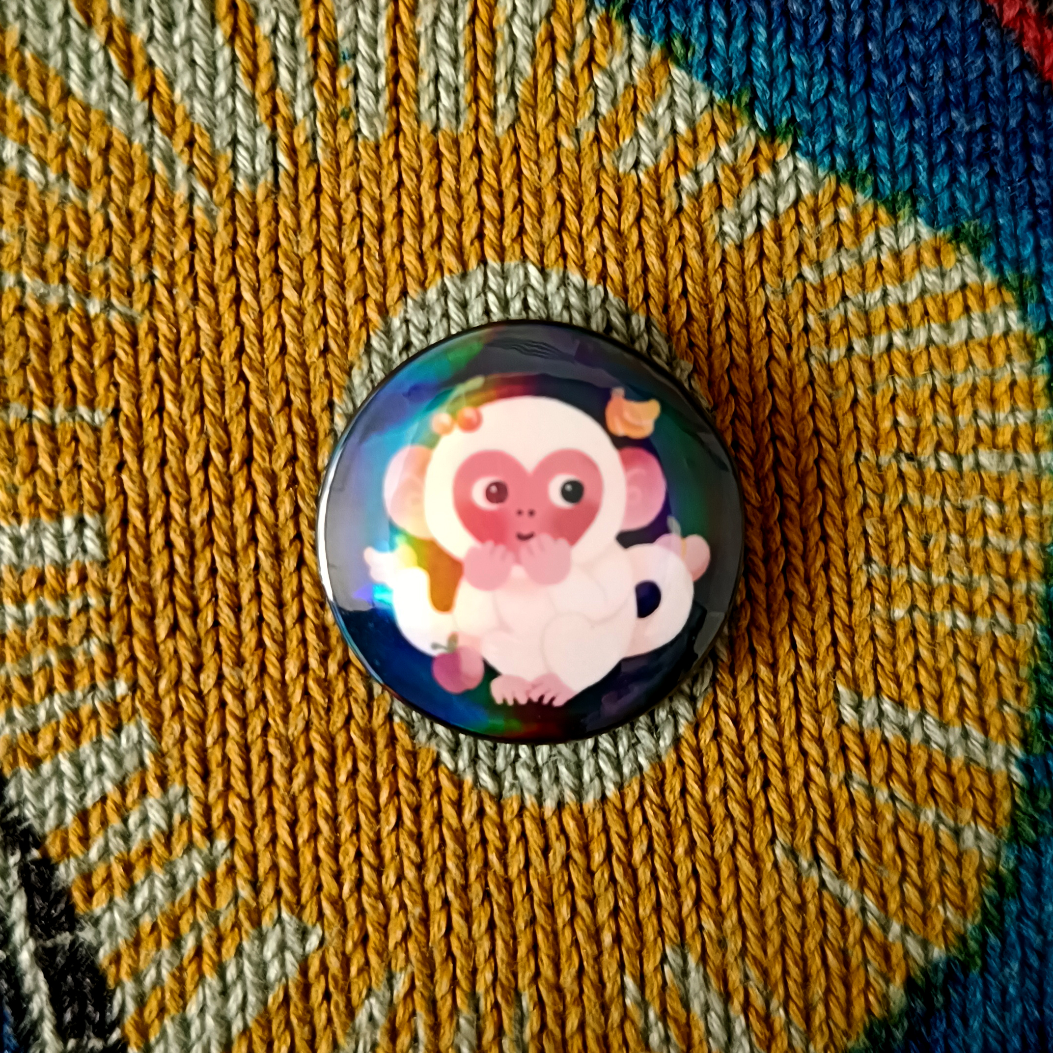 Значок "Обезьянка"