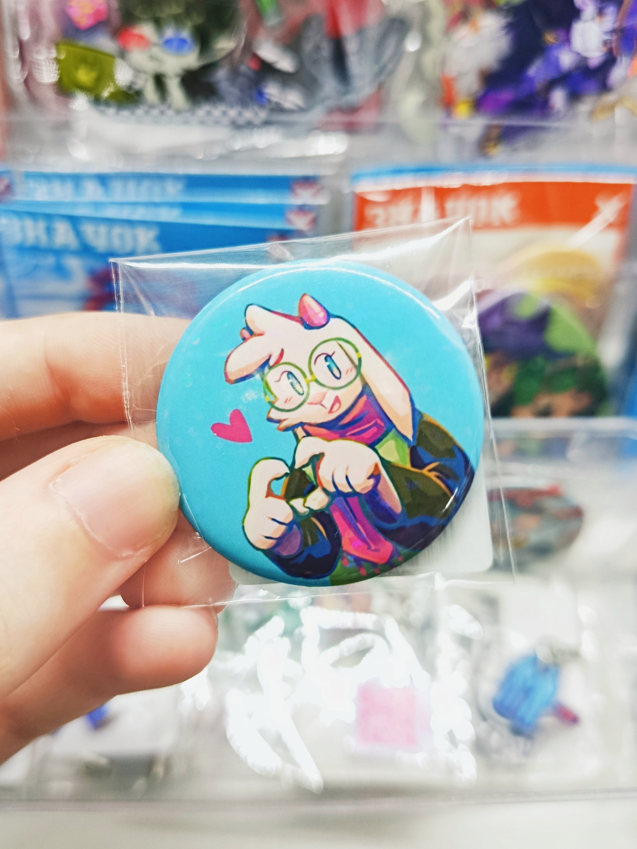 Значок "Дельтарун. Ральзеи" от прец