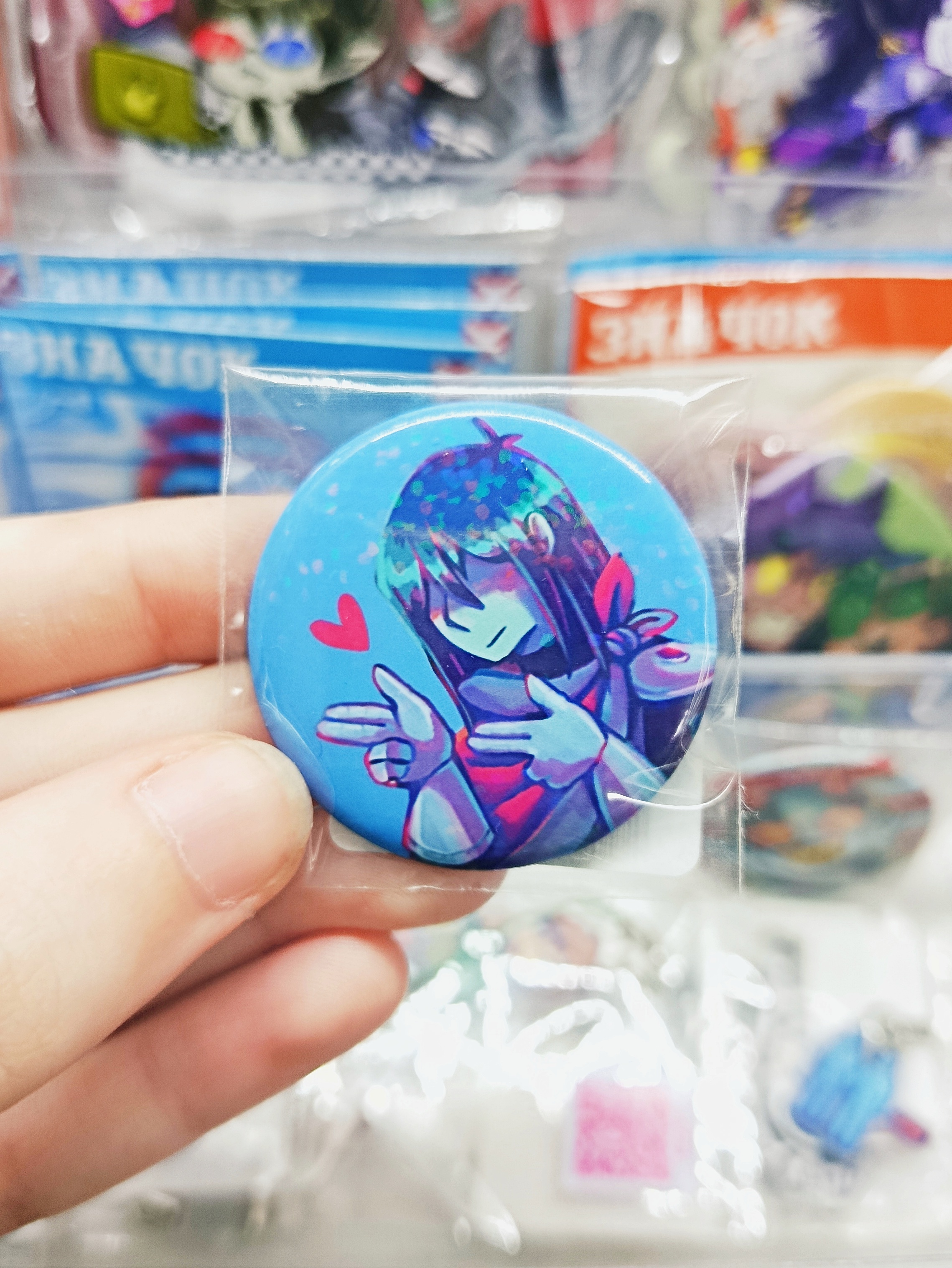 Значок "Дельтарун. Крис" от прец