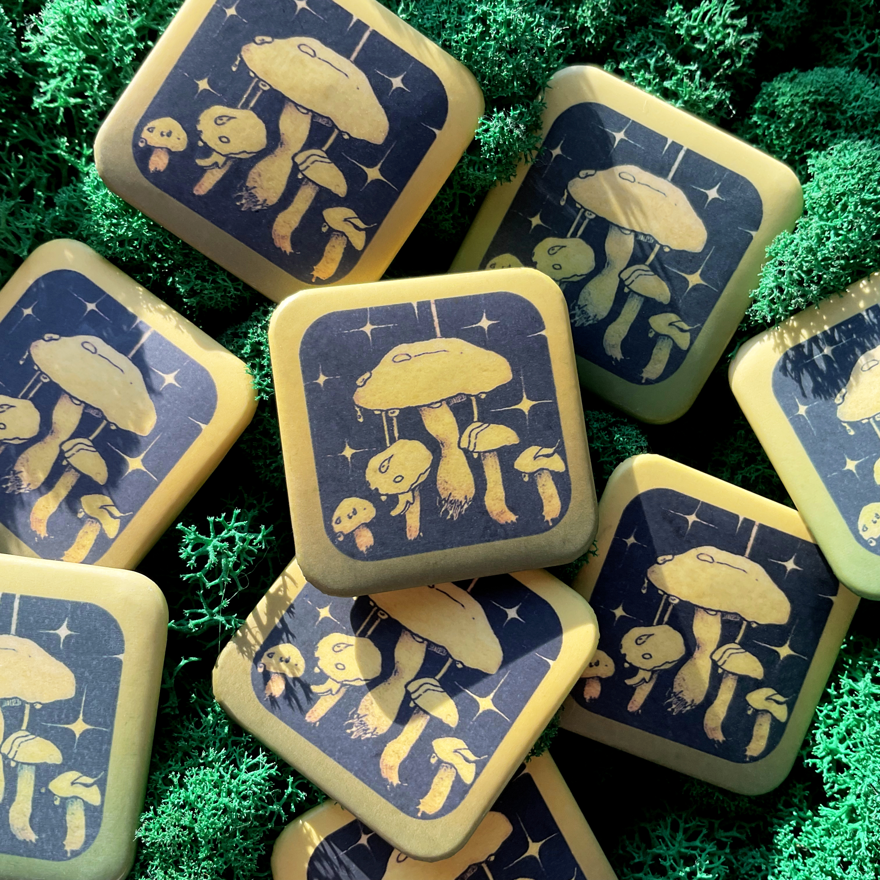 Значок «Зеленые грибы»