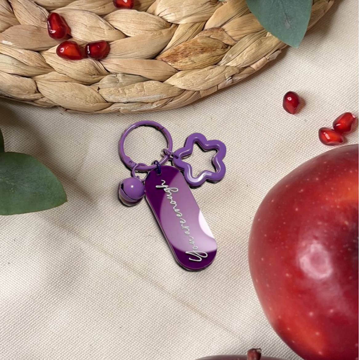 брелок 6см тебя достаточно/ you are enough с обвесом