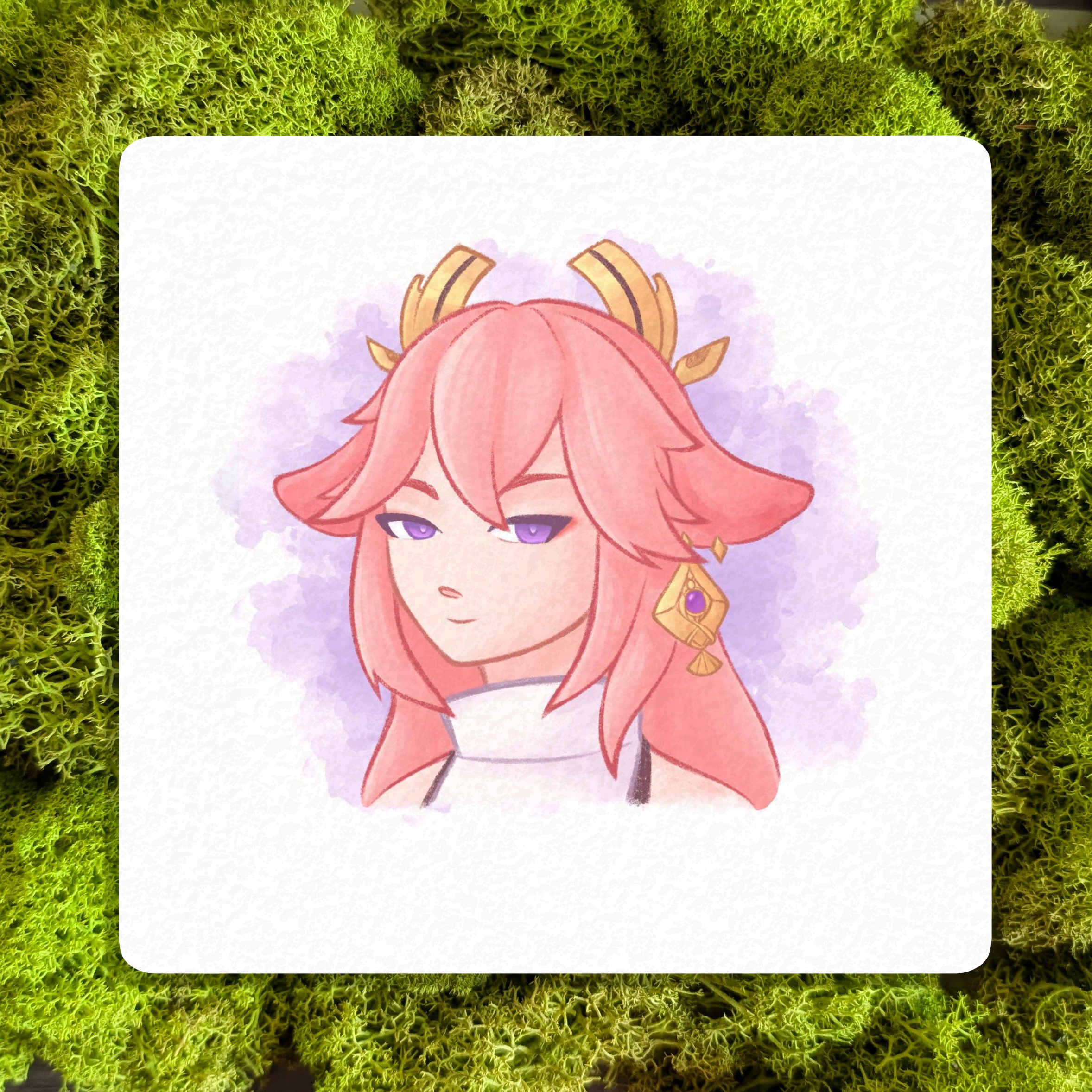 Принт 14х14см Яэ Мико