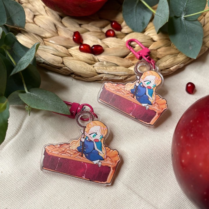 СКИДКА брелок 5см ПОДЗЕМЕЛЬЕ ВКУСНОСТЕЙ марсиль