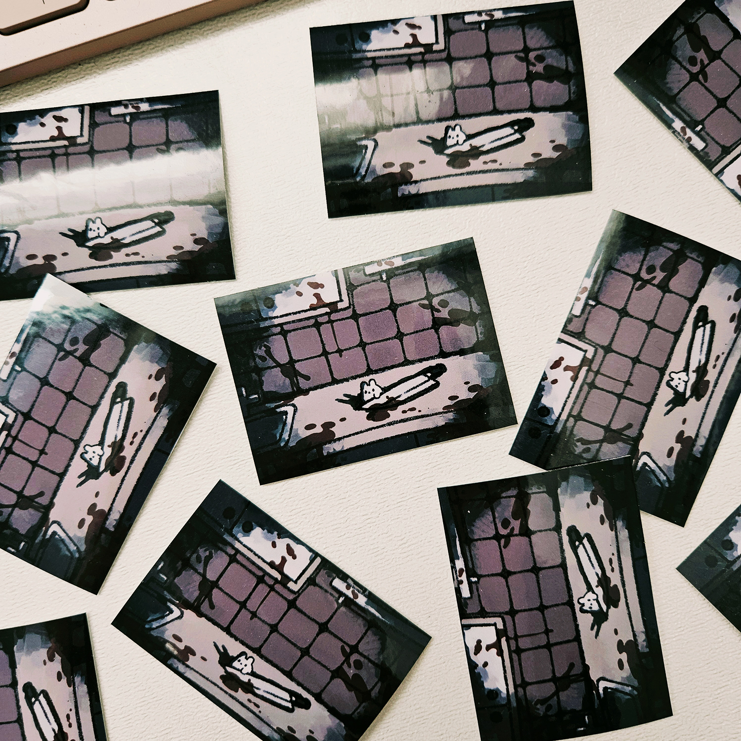 Стикер зайцы преступление