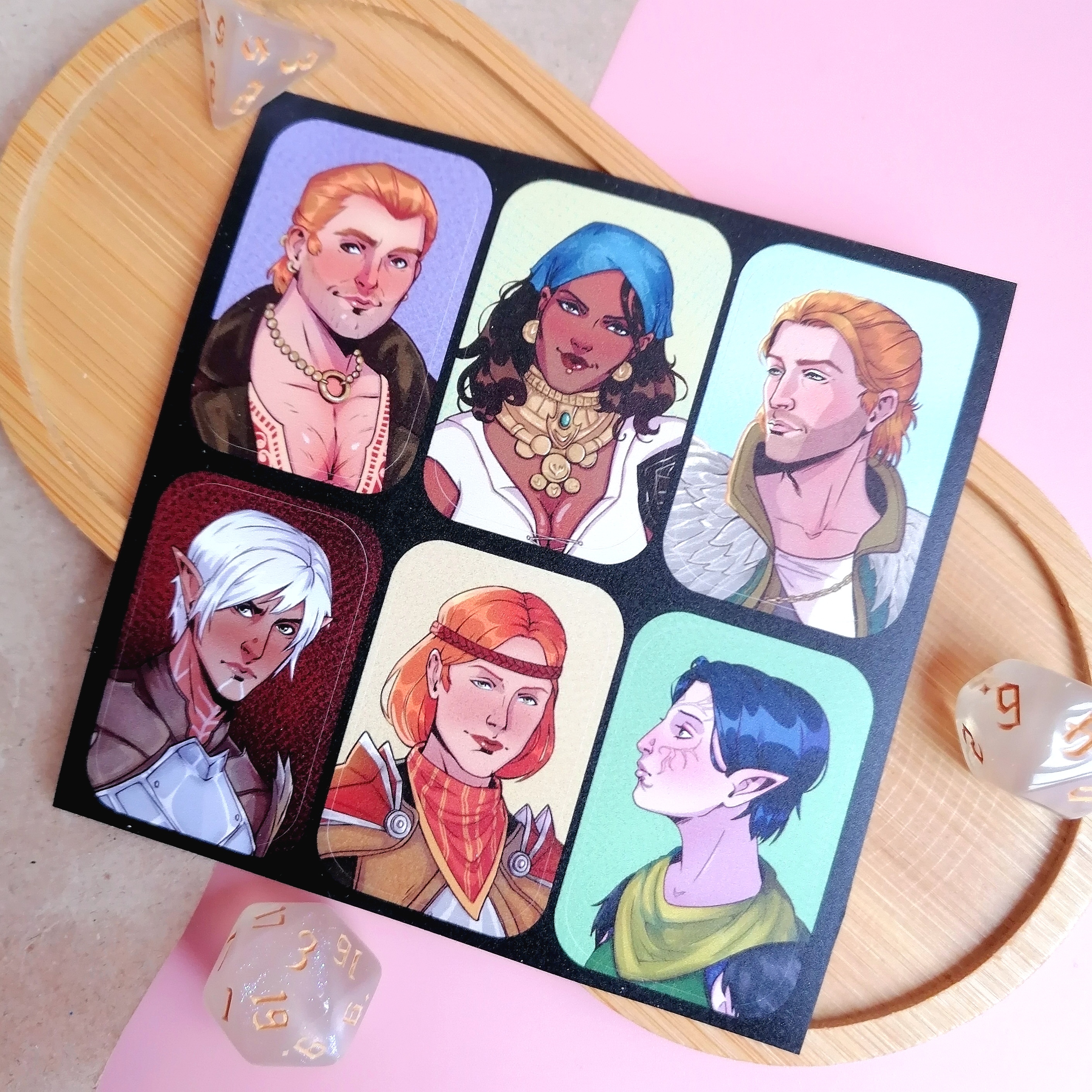 Стикерпак Век Дракона/Dragon Age 2