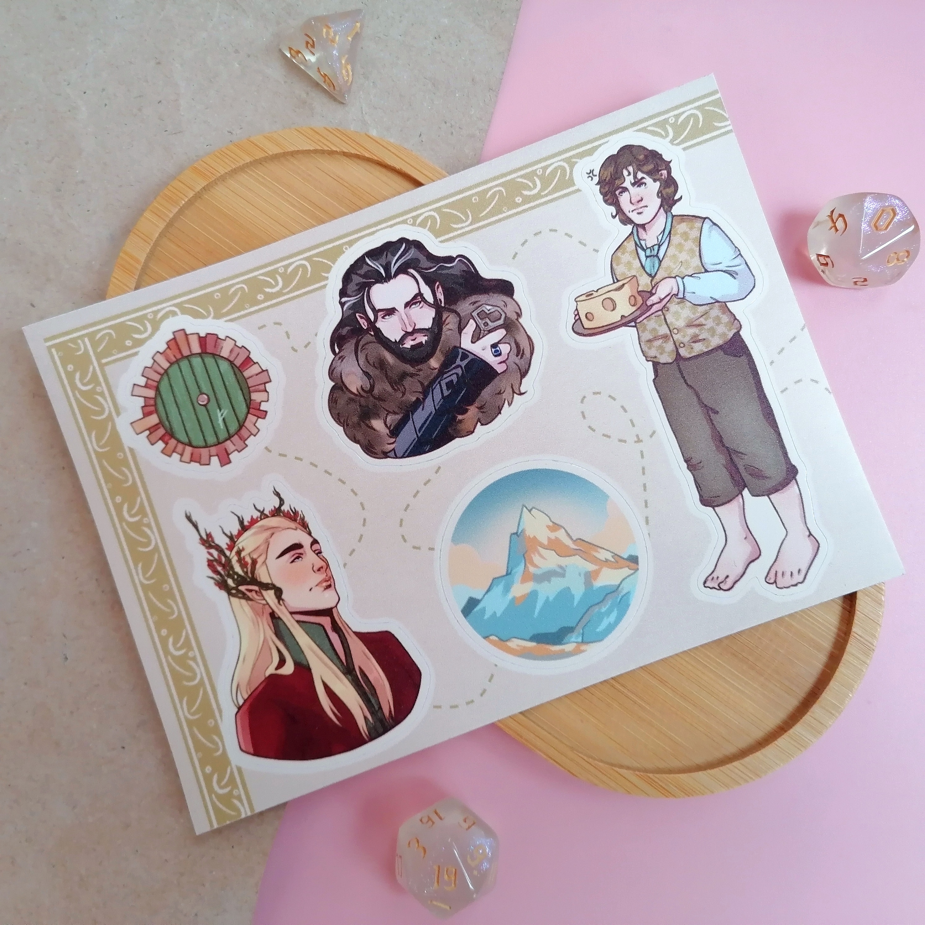 Стикерпак А6 винил Хоббит