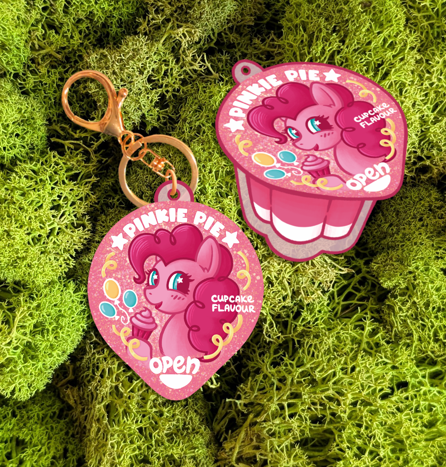 Пудинг розовый