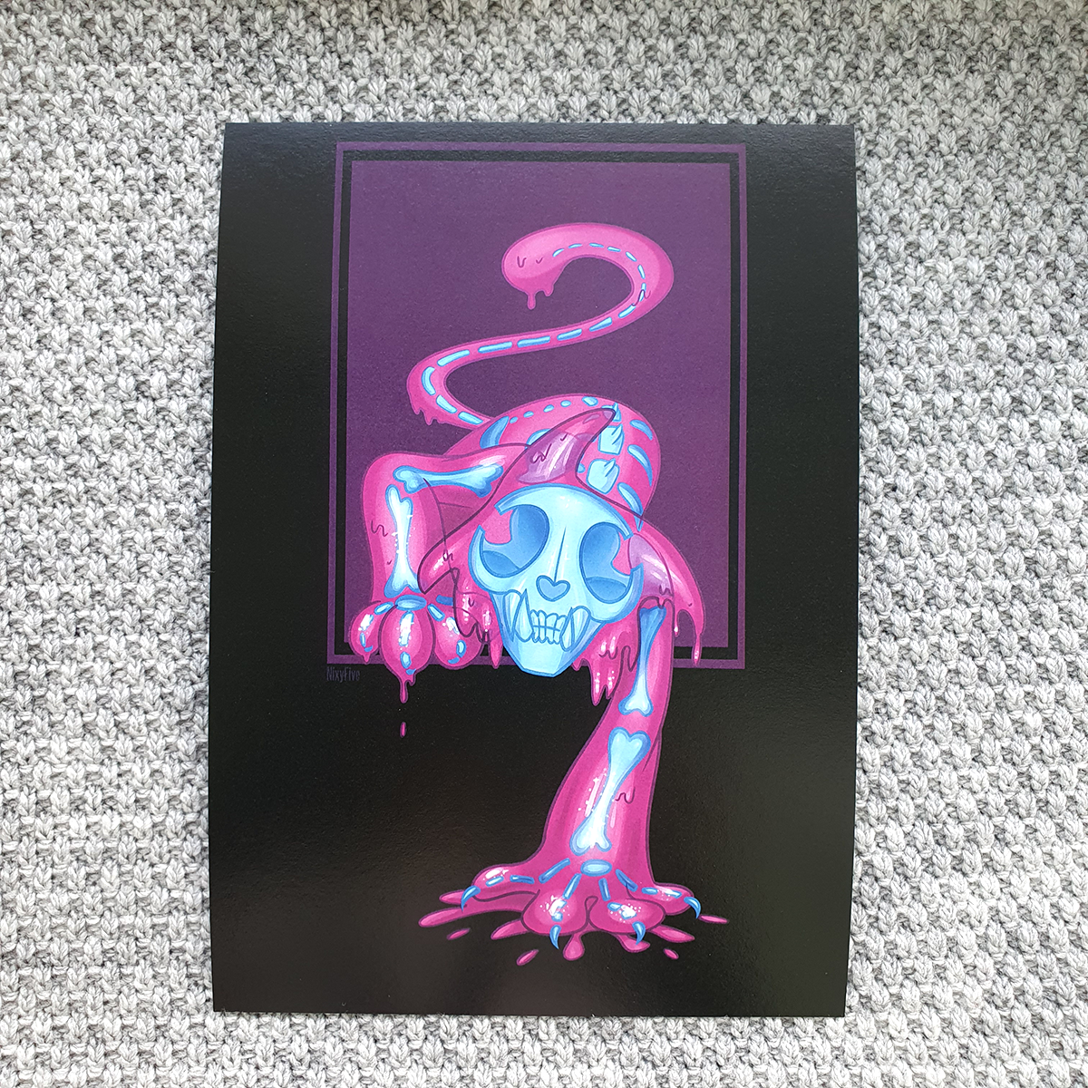 Принт А5 Кот