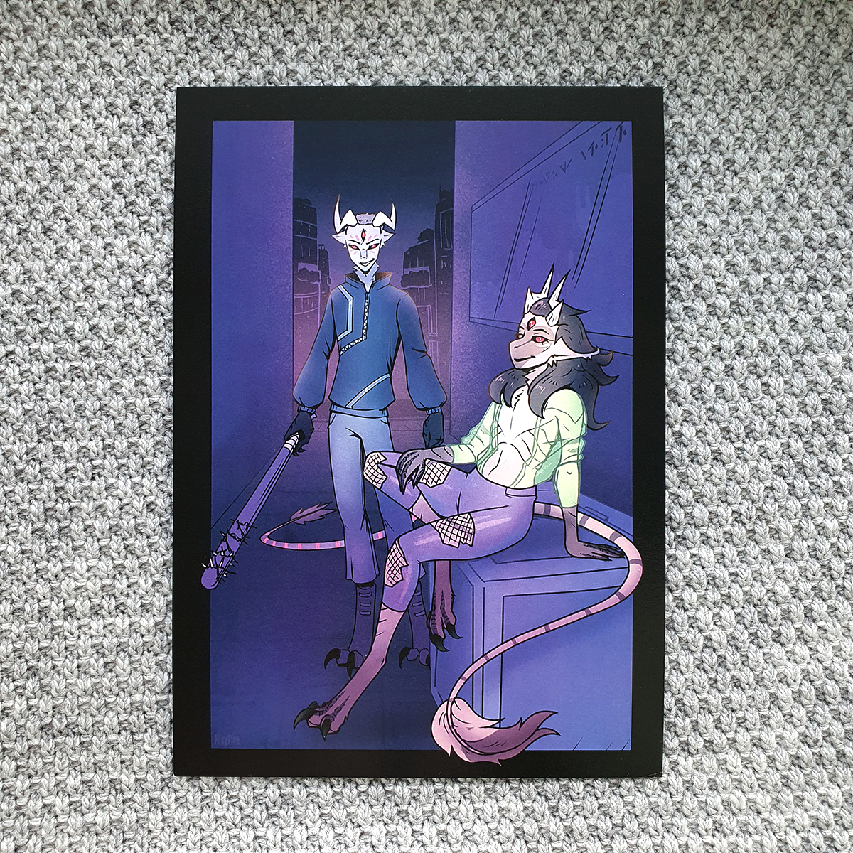 Принт А5 с ориг персонажами