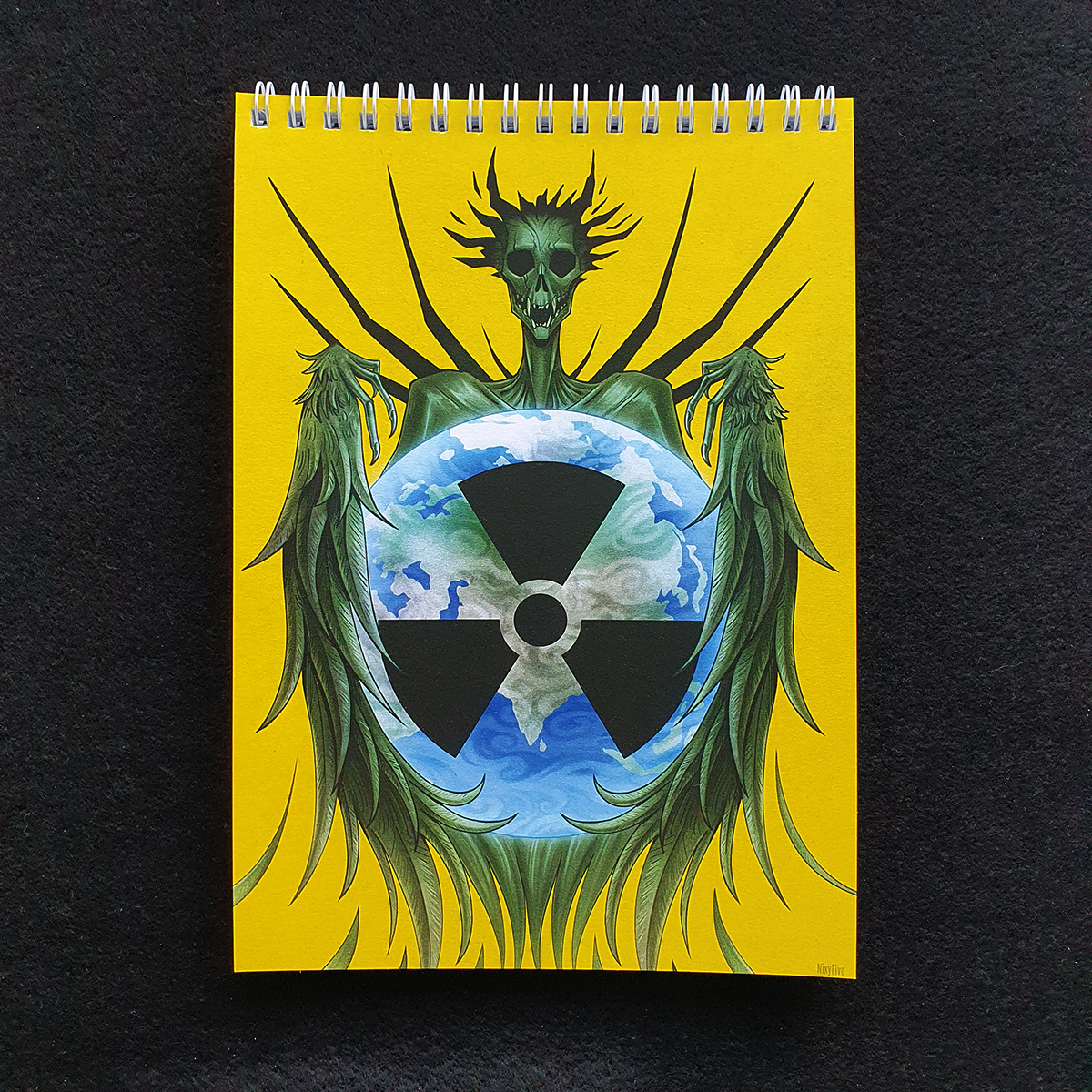 Блокнот А5 атомный, 30 листов