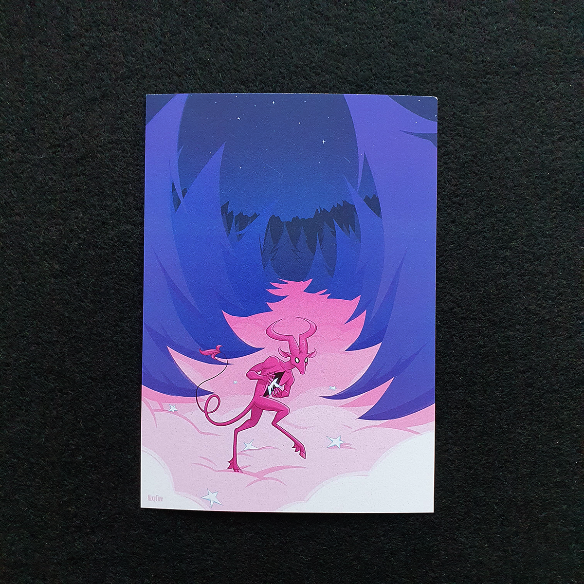 Принт А6 Лес