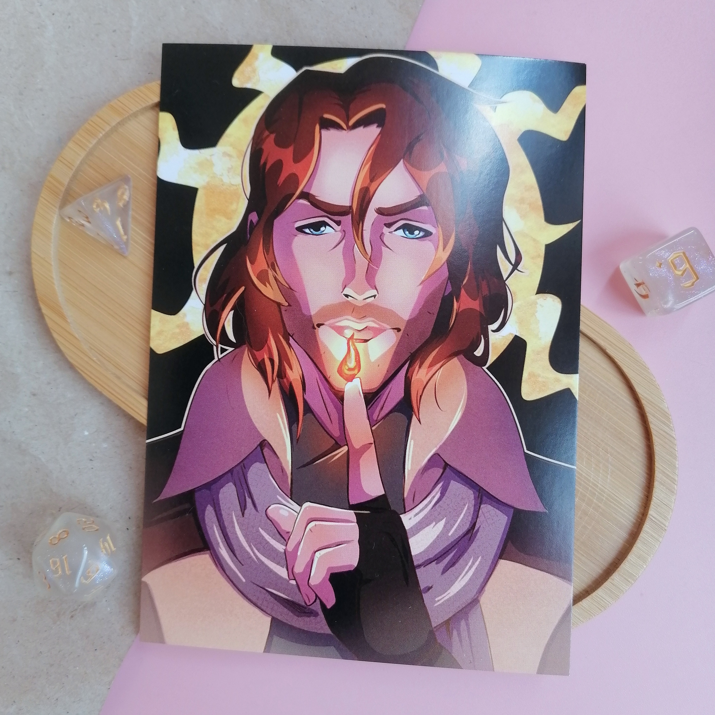 Принт А6 Калеб Могучая девятка/The Mighty Nein