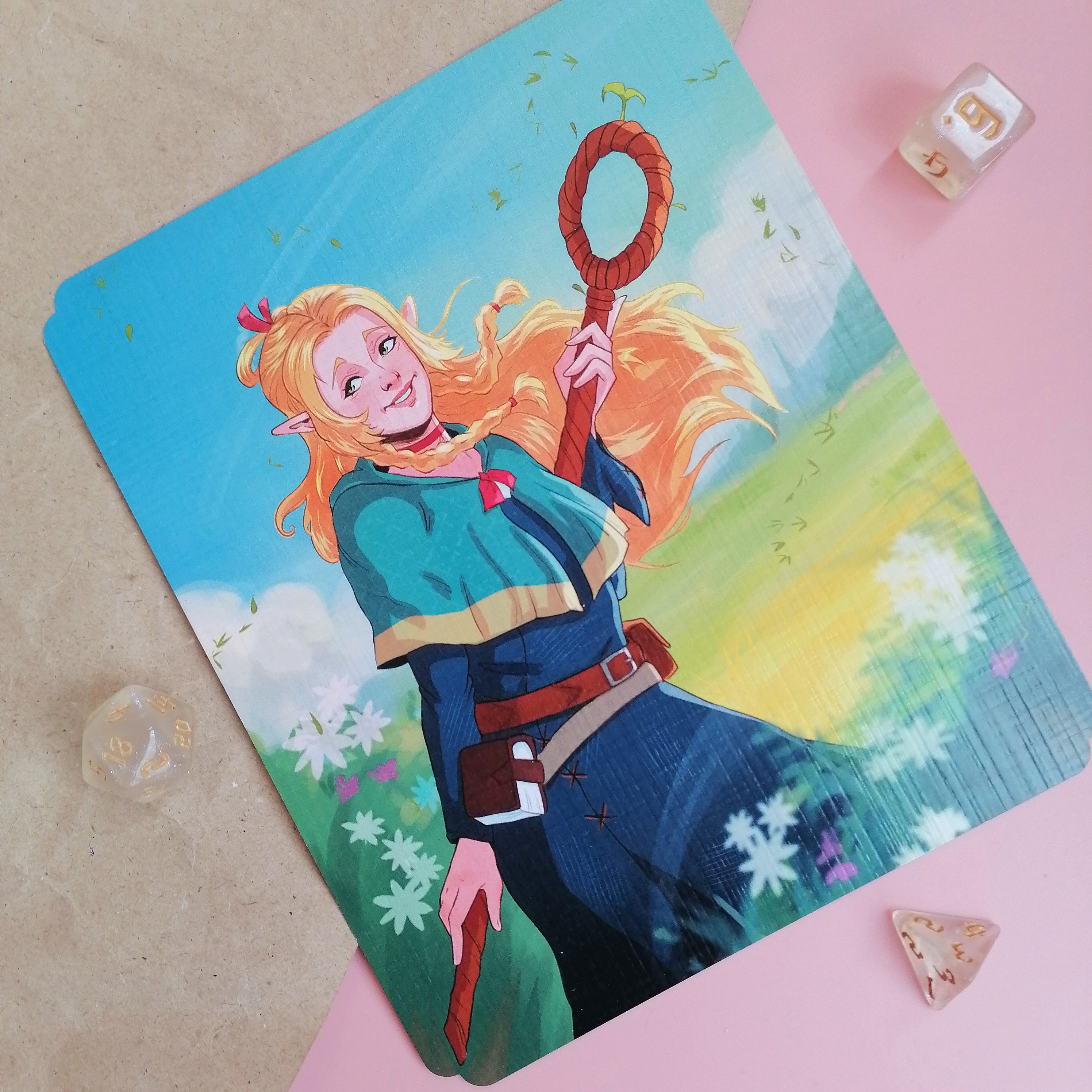 Принт Марсиль Подземелье вкусностей/Dungeon Meshi