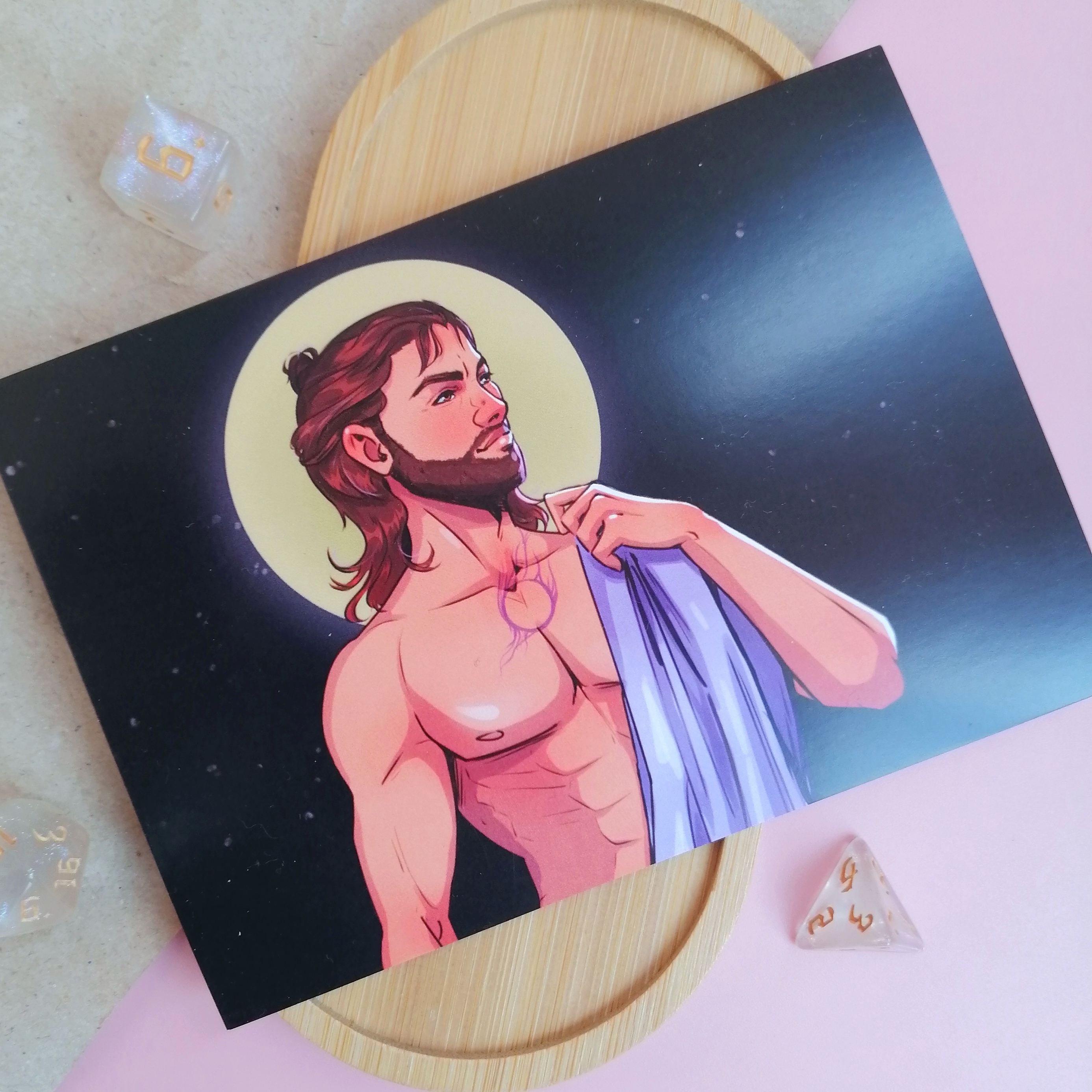 Принт А6 Гейл Врата Балдура/Baldur’s Gate