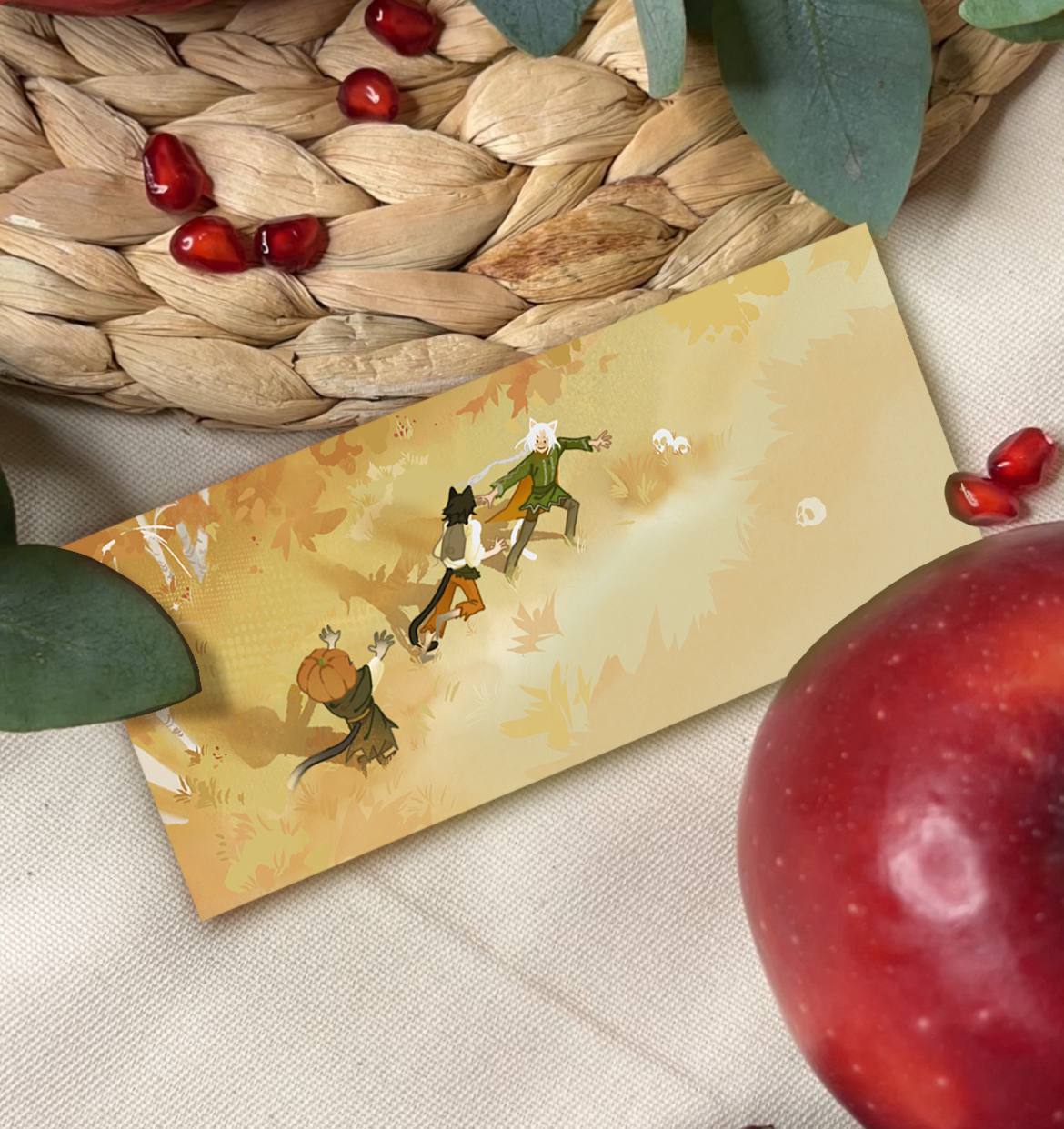 принт 20х11 тыквенный спас