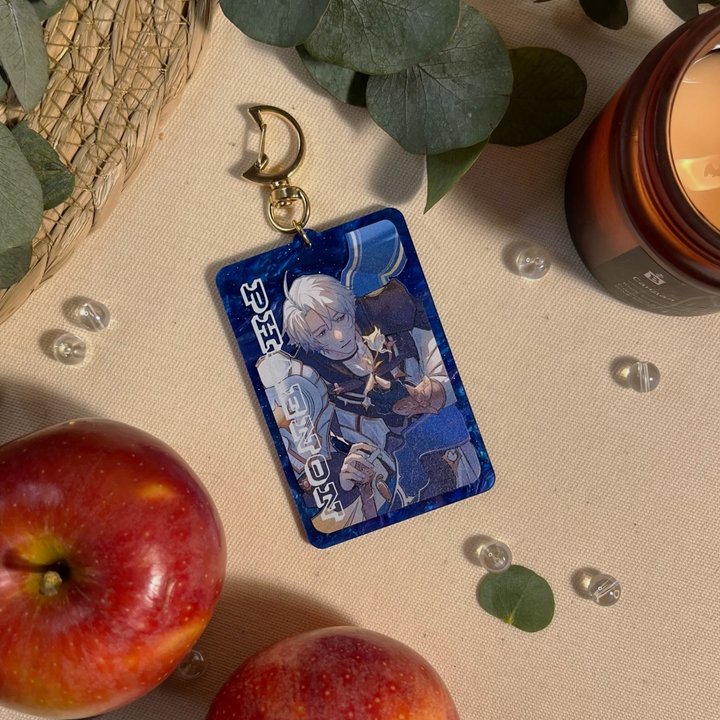 брелок 8см (блест.акрил) ХСР фаенон