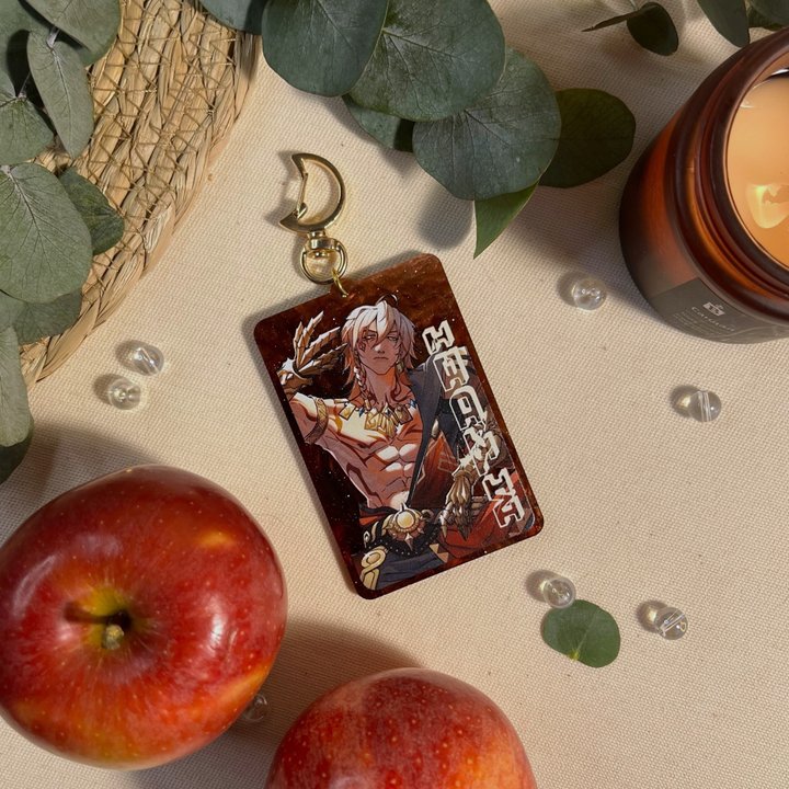 брелок 8см (блест.акрил) ХСР мидей