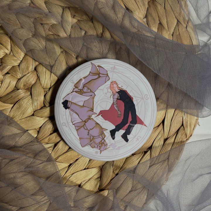 зеркало двойное мат.лам. СТАЛЬНОЙ АЛХИМИК братья