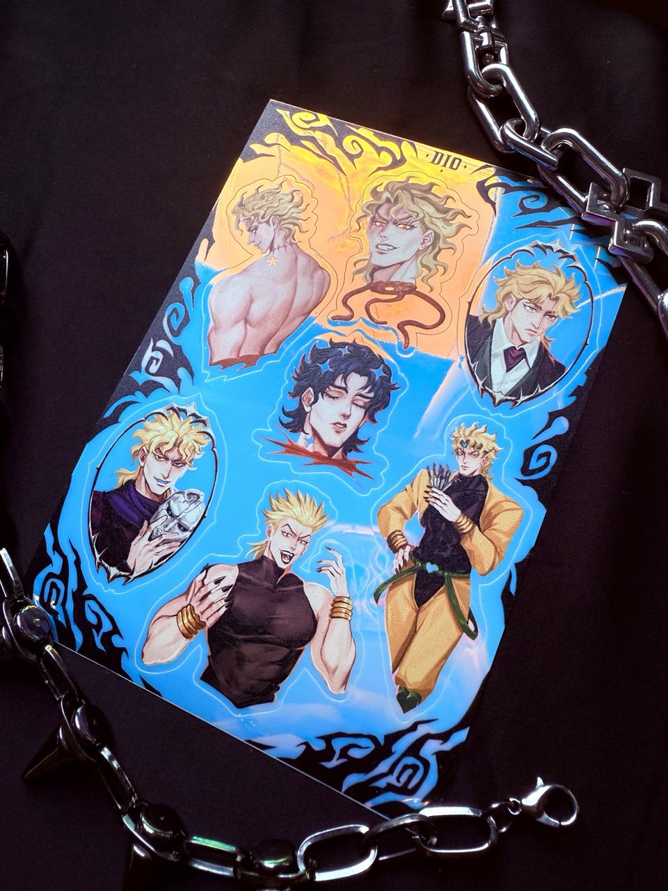 Стикерпак Дио и Джонатан