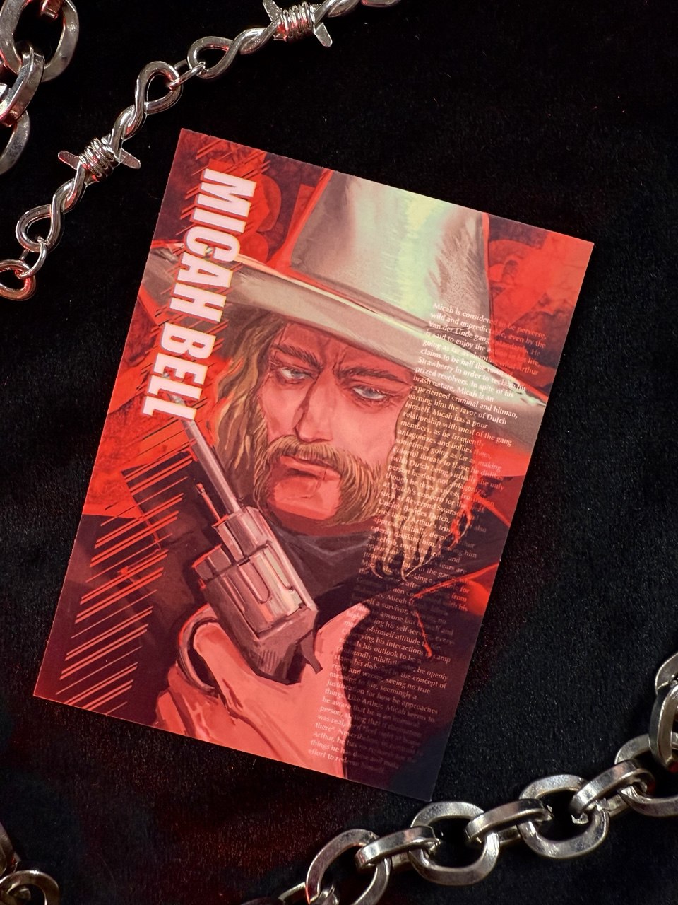 Карта Мика Бэлл РДР2