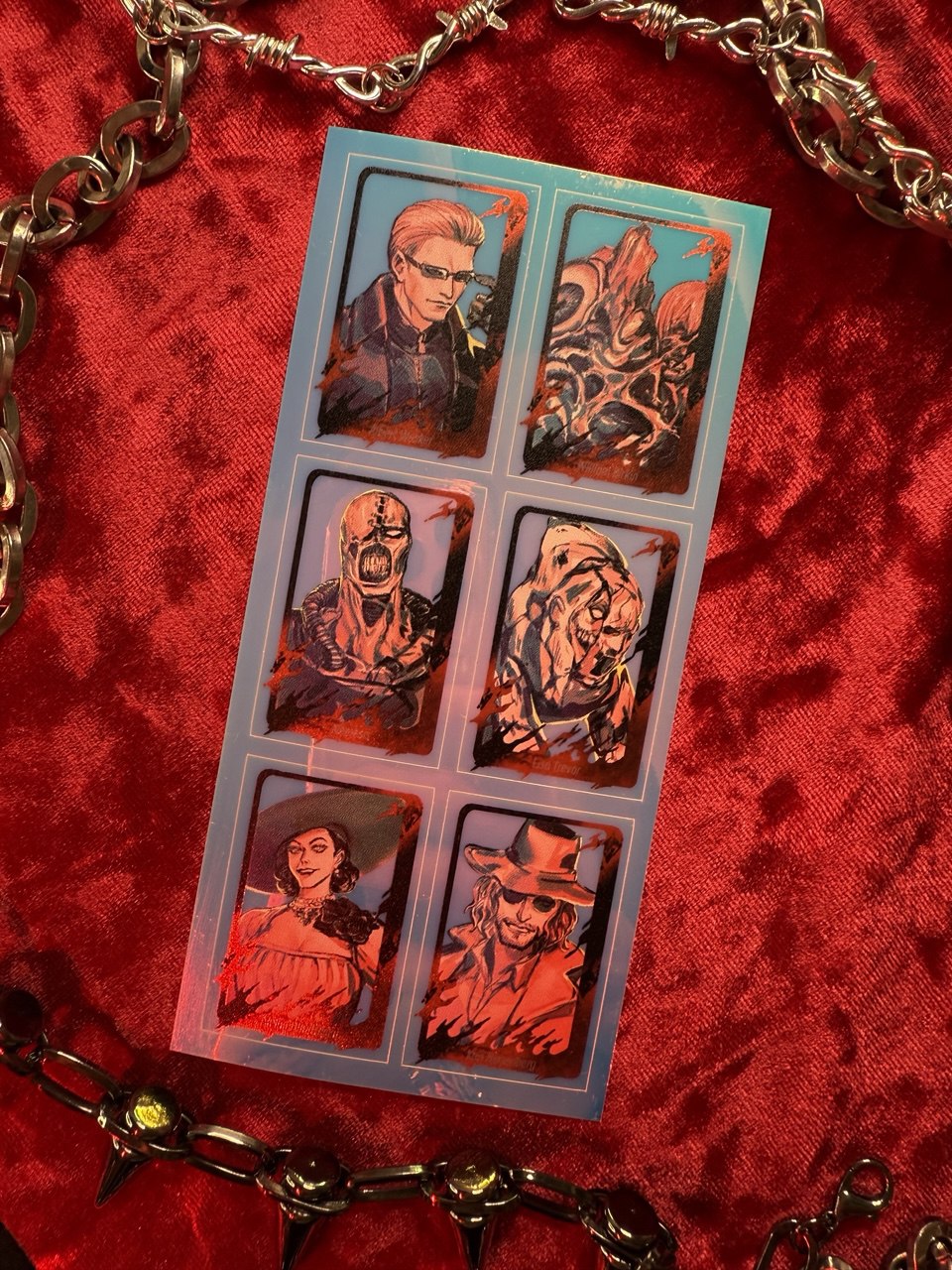 Стикерпак Антагонисты Обитель Зла/Resident Evil