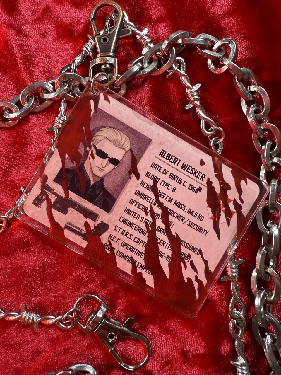 Брелок Альберт Вескер Обитель Зла