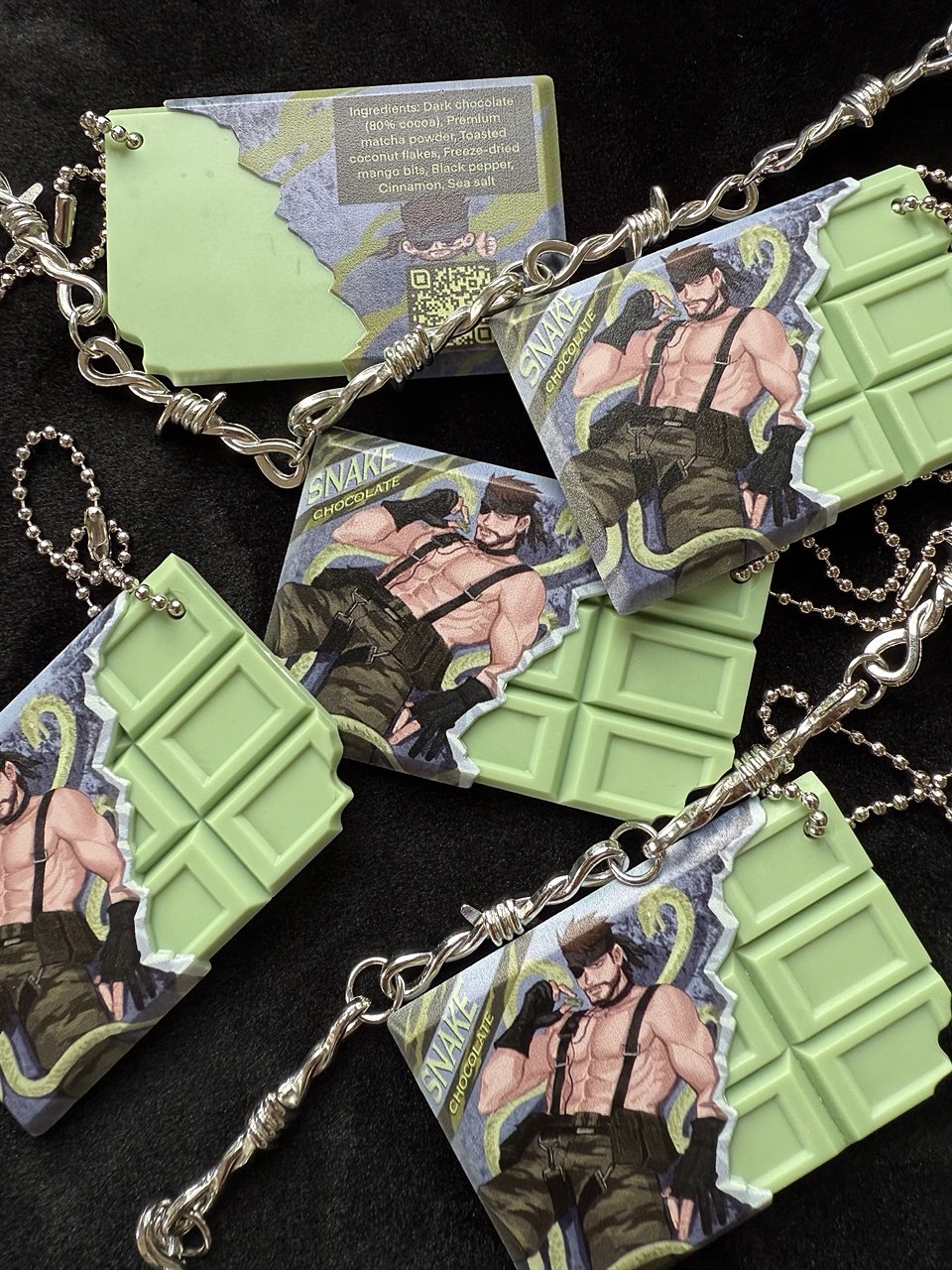 Брелок шоколад Снейк МГС