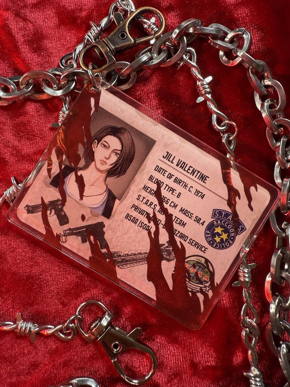 Брелок Джилл Обитель Зла