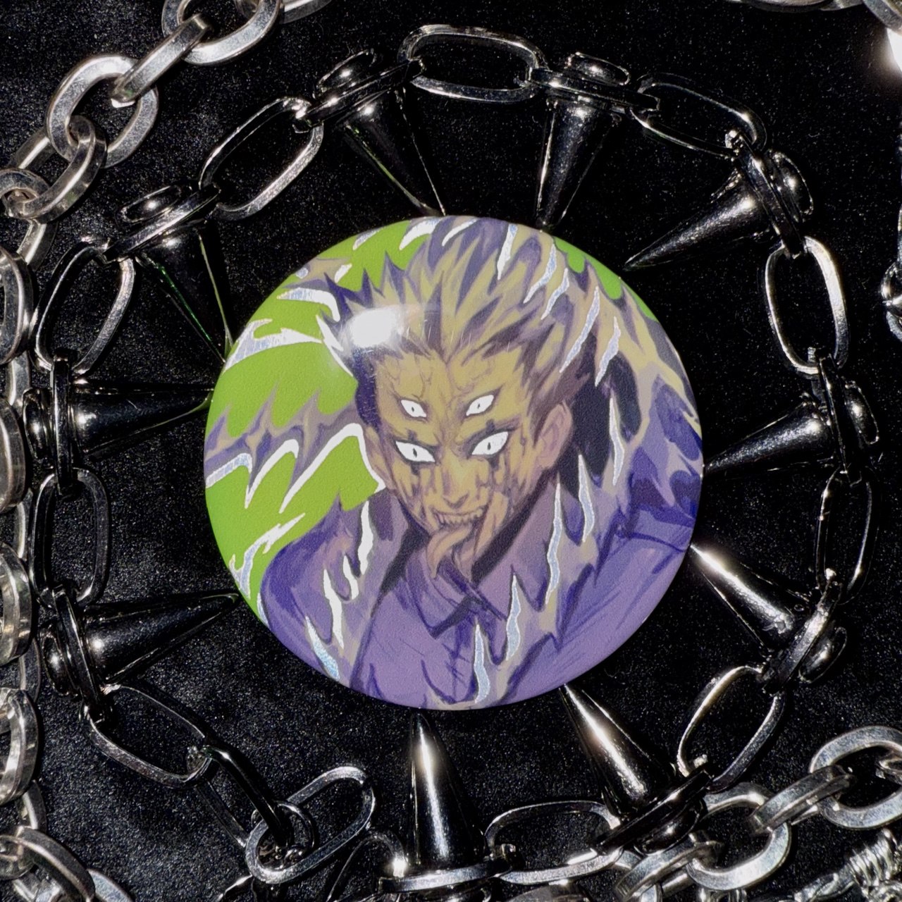 Значок Рису Дорохедоро/Dorohedoro