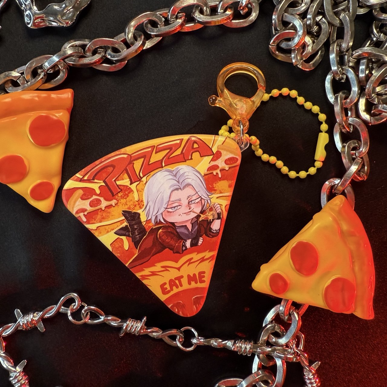 Брелок пицца Данте ДМС