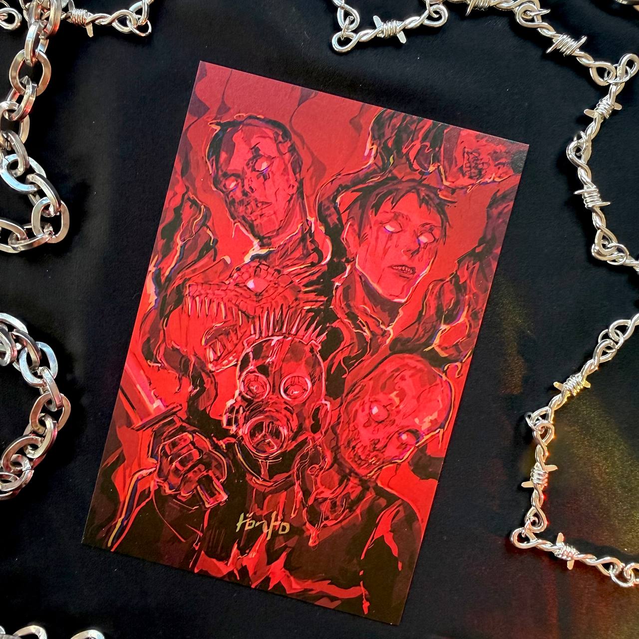 Принт Дорохедоро/Dorohedoro