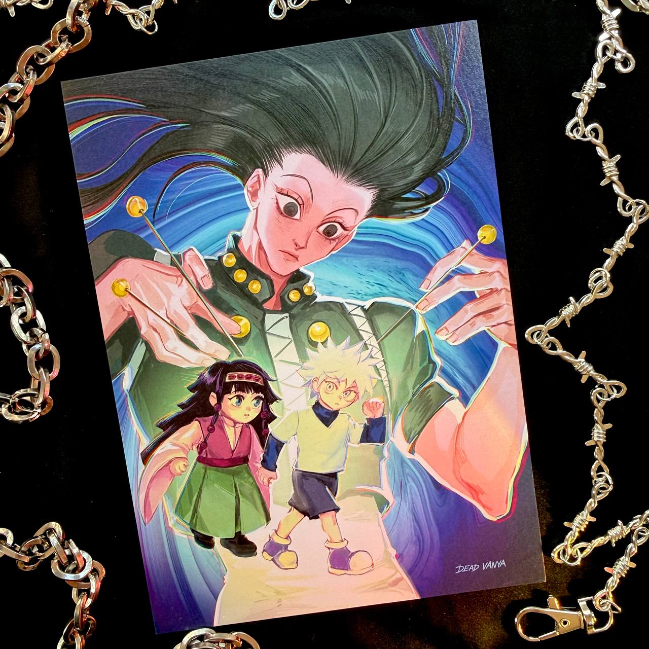 Принт Иллуми Охотник X Охотник