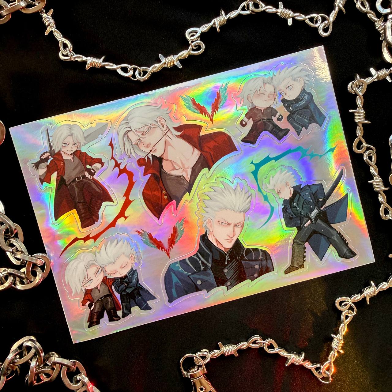 Стикерпак голо Дьявол может плакать