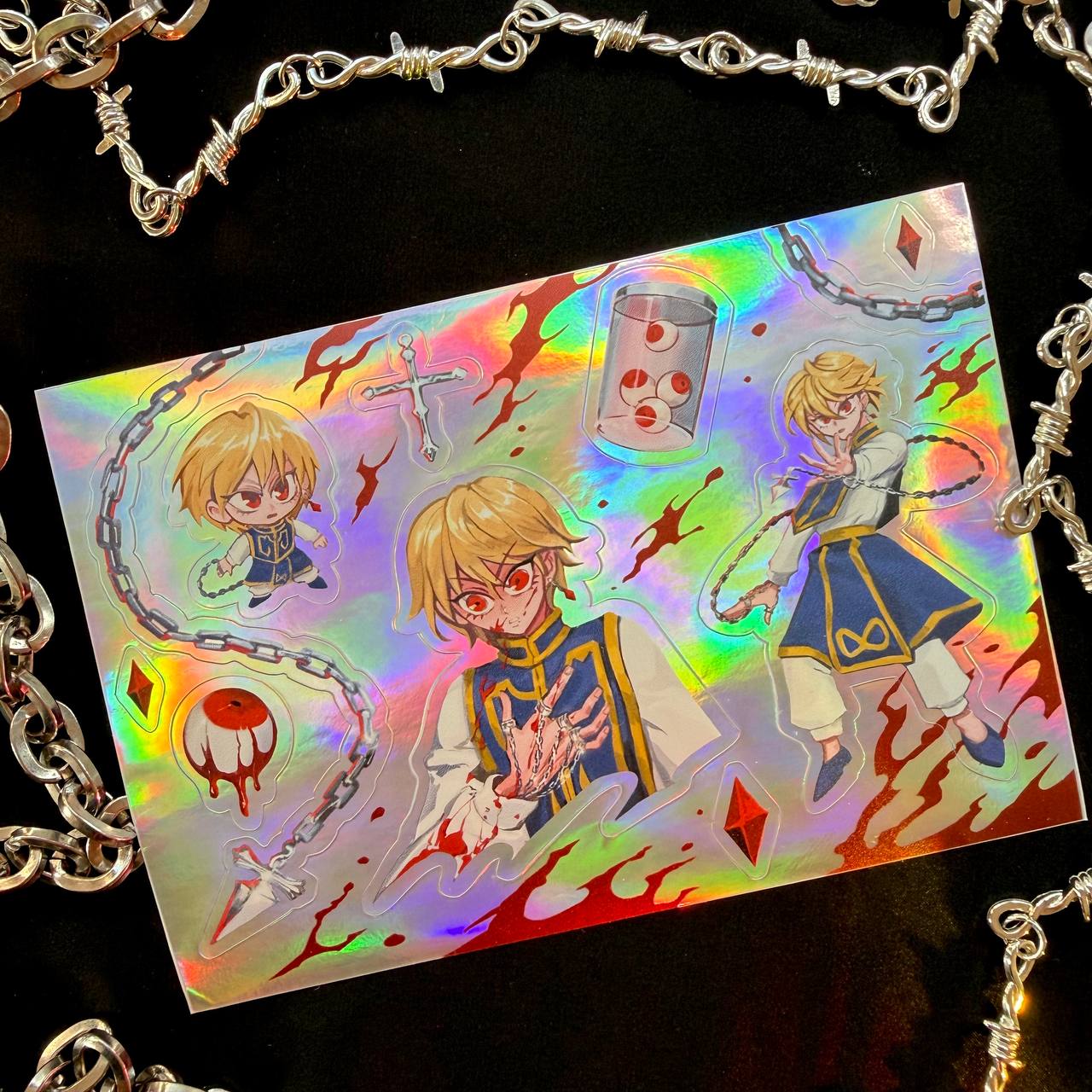 Стикерпак Курапика Охотник X Охотник