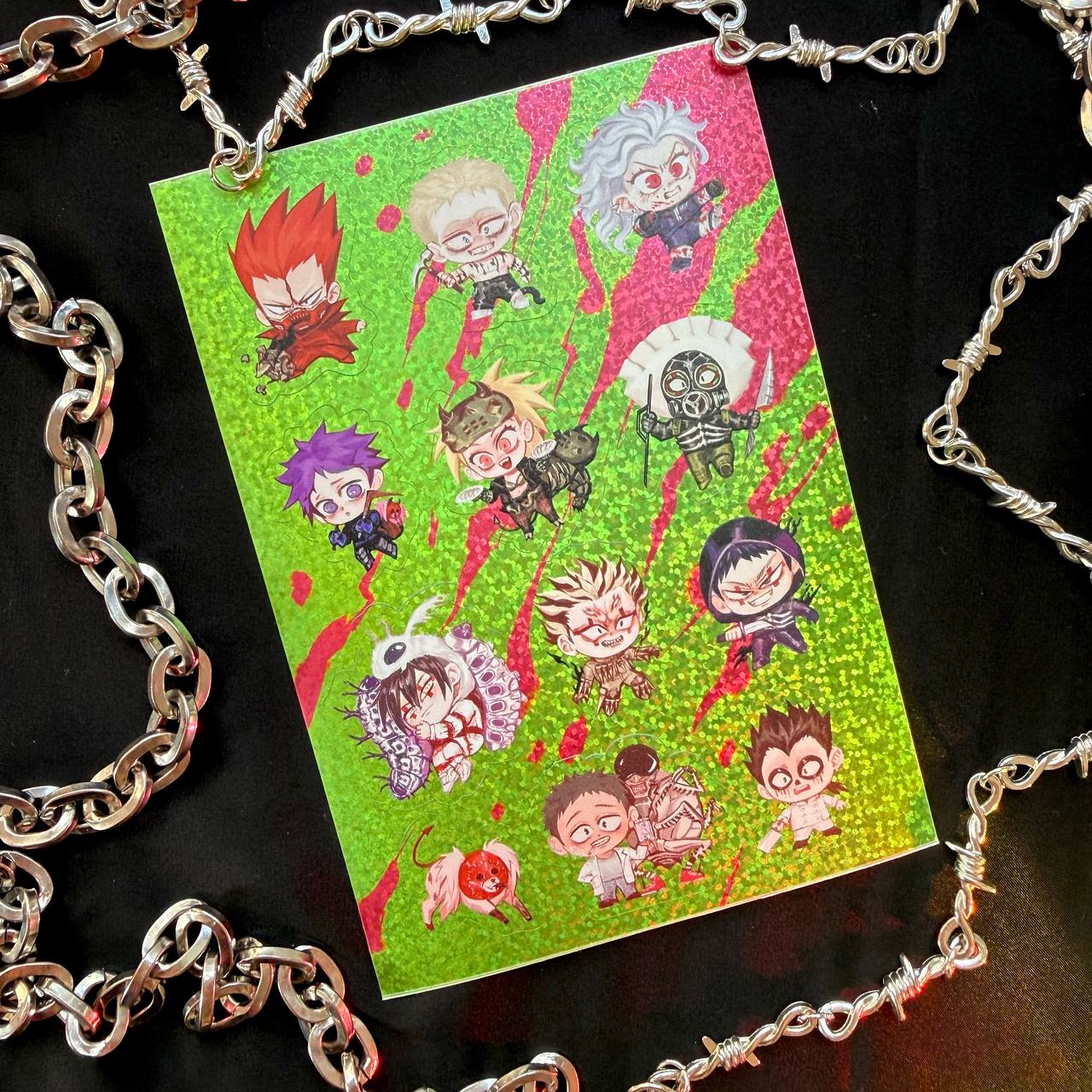 Стикерпак чиби Дорохедоро/Dorohedoro